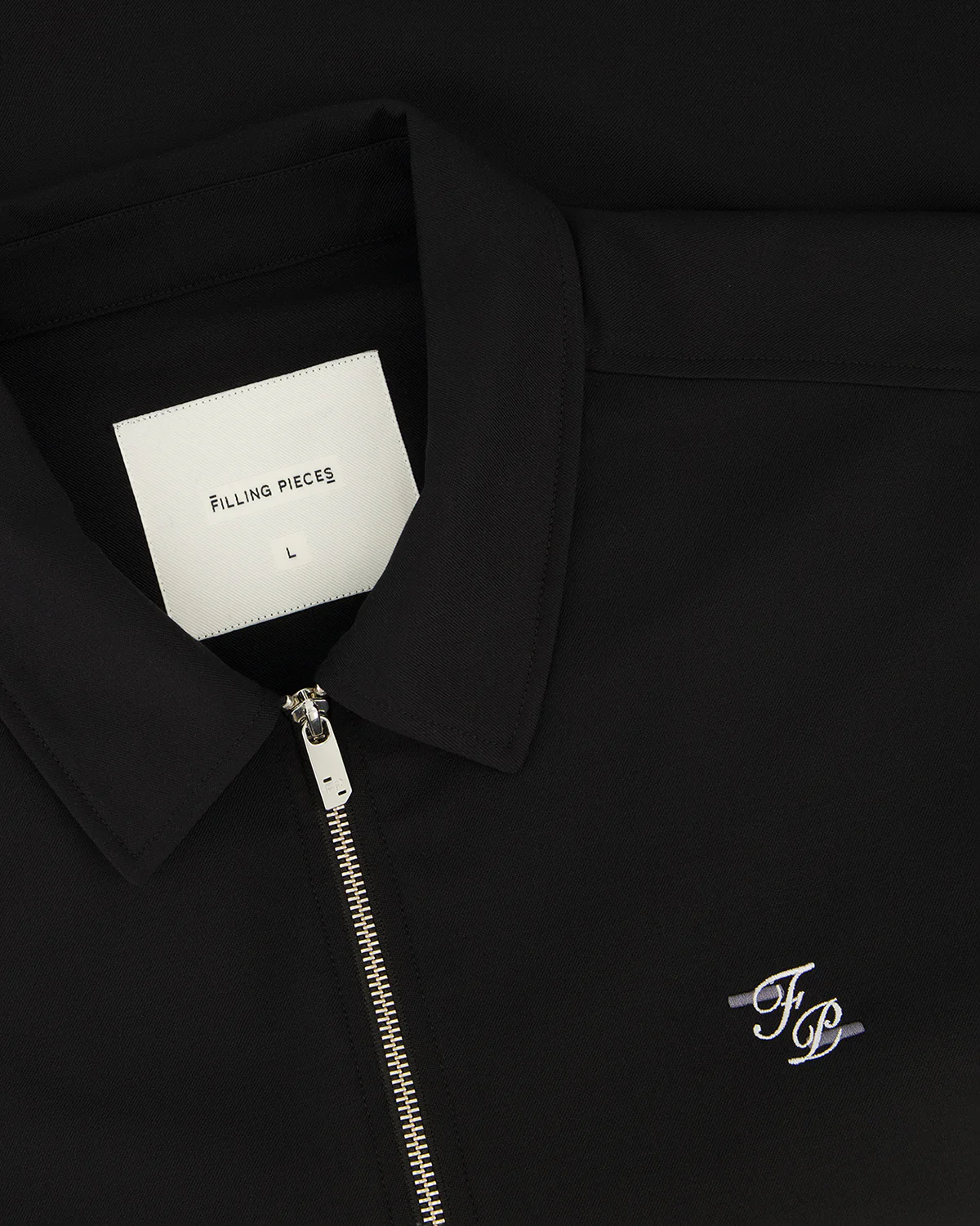 Coach Jacket Twill Wool Black - Image 4