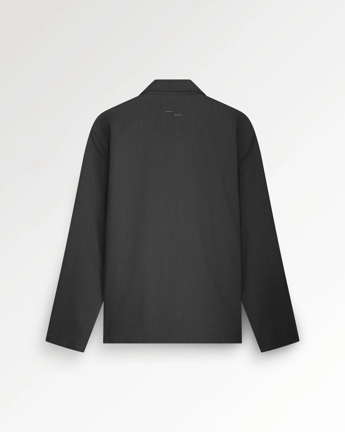 Coach Jacket Twill Wool Grey - Image 3