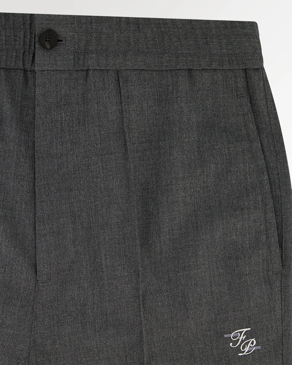 Coach Pants Twill Wool Grey - Image 3