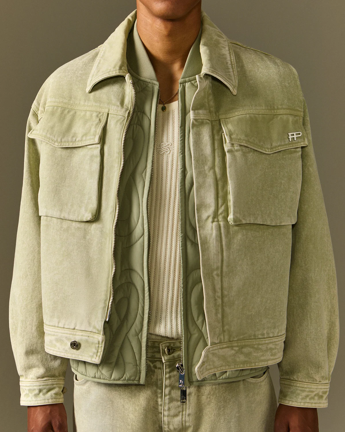 Denim Jacket Tea - Image 6