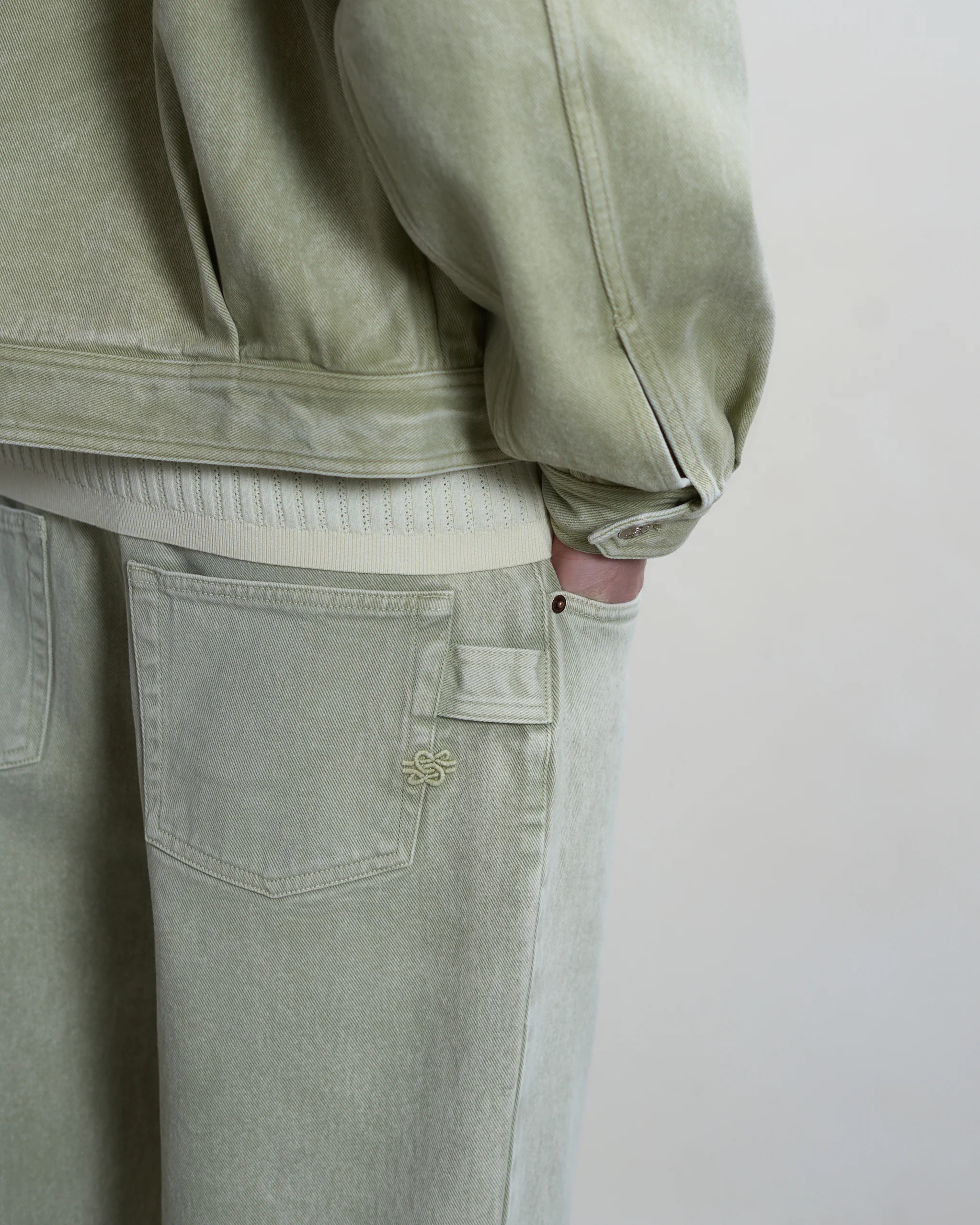 Denim Pants Tea - Image 4