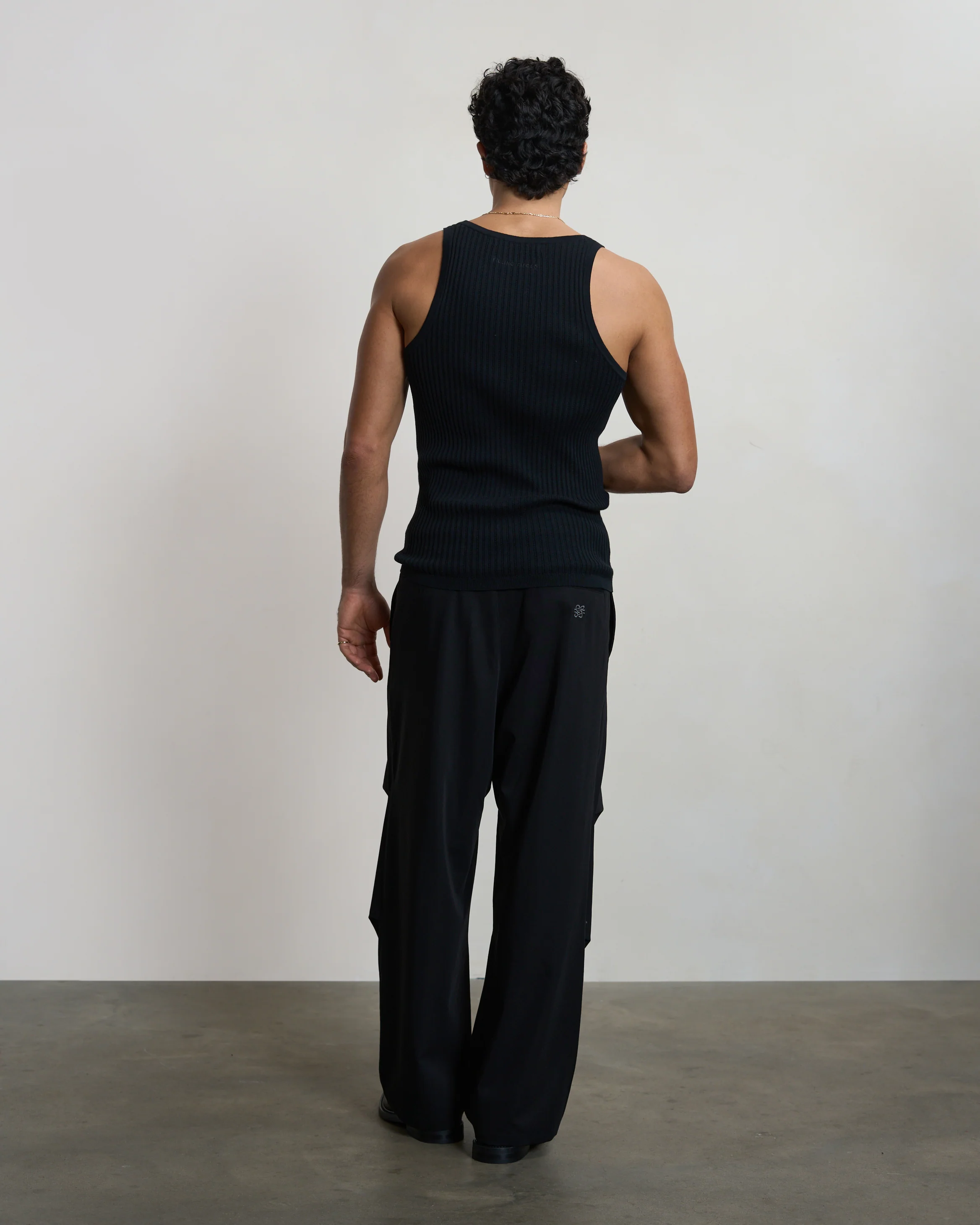 Drapy Pants Black - Image 8