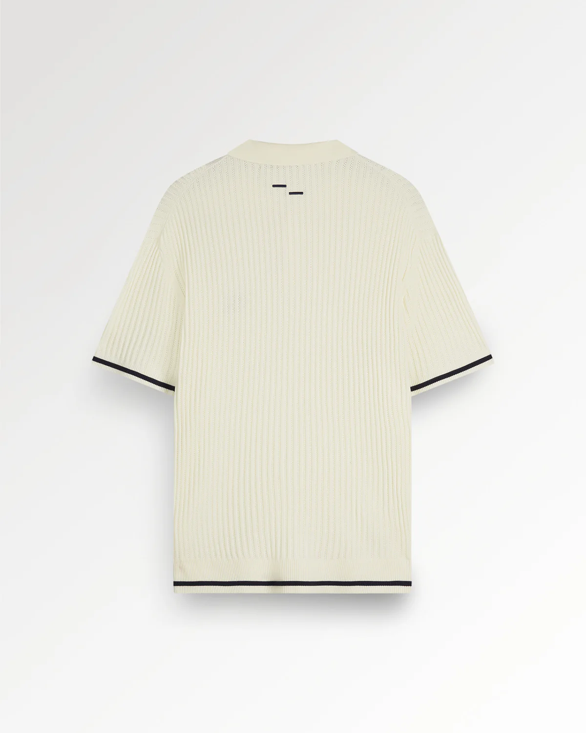 Fine Knit Polo Antique White - Image 3