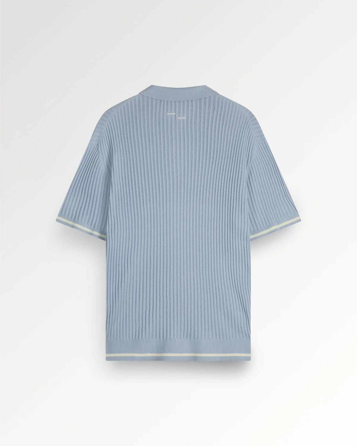 Fine Knit Polo Skyway - Image 3