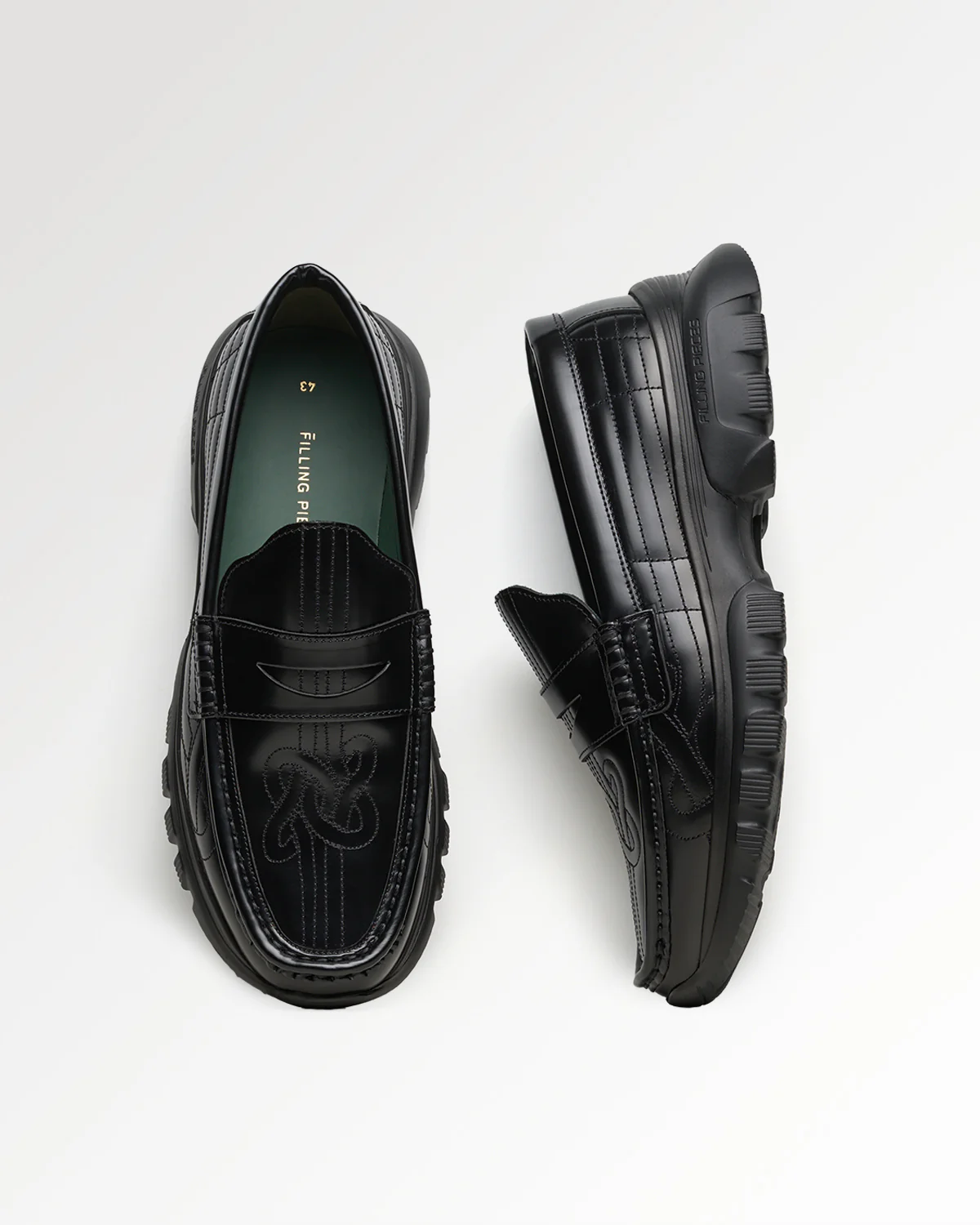 Hybrid Loafer Quilted Black