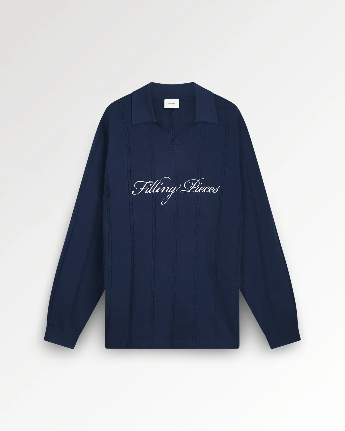 Knit Football Jersey Navy