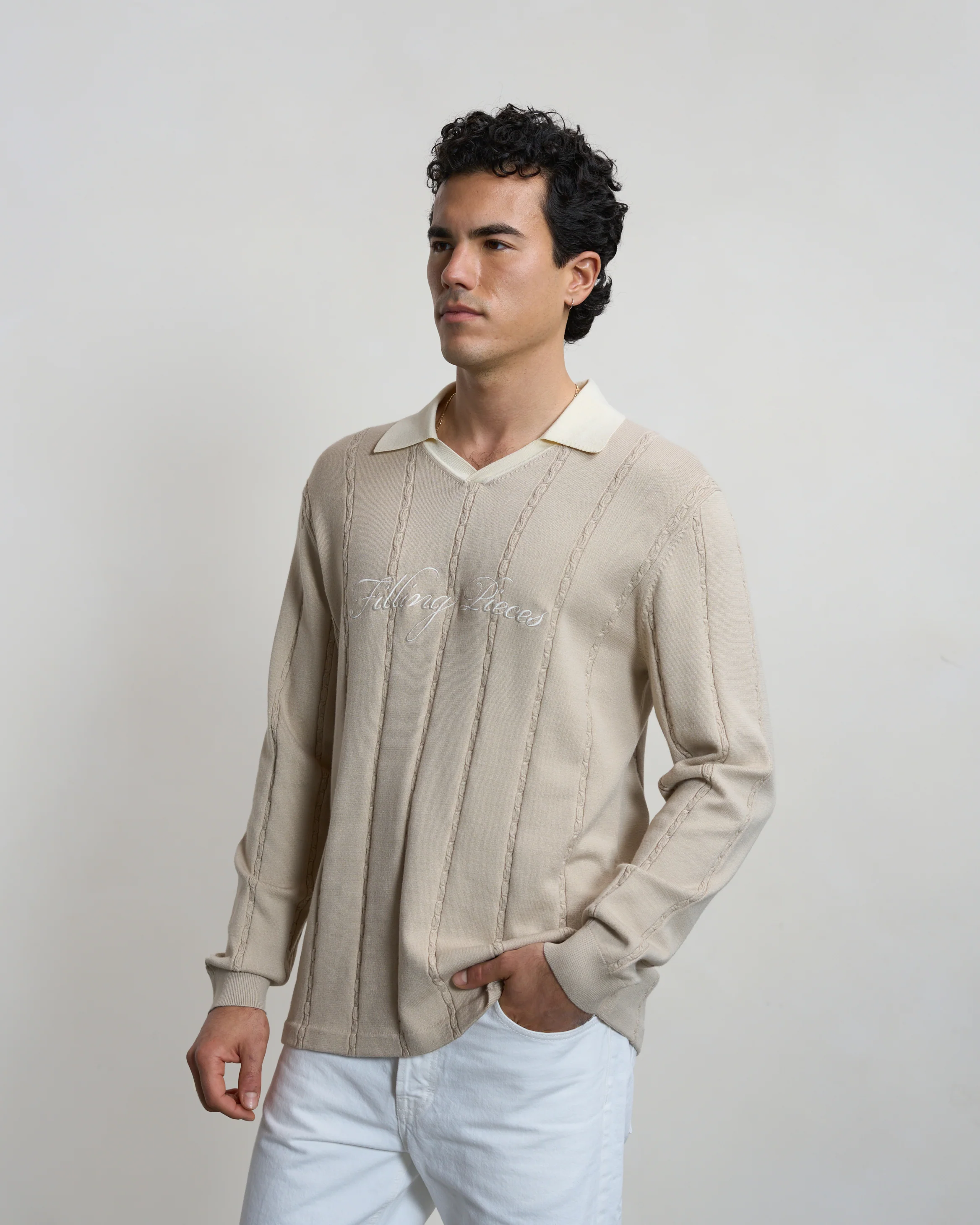Knit Football Jersey Peyote - Image 4