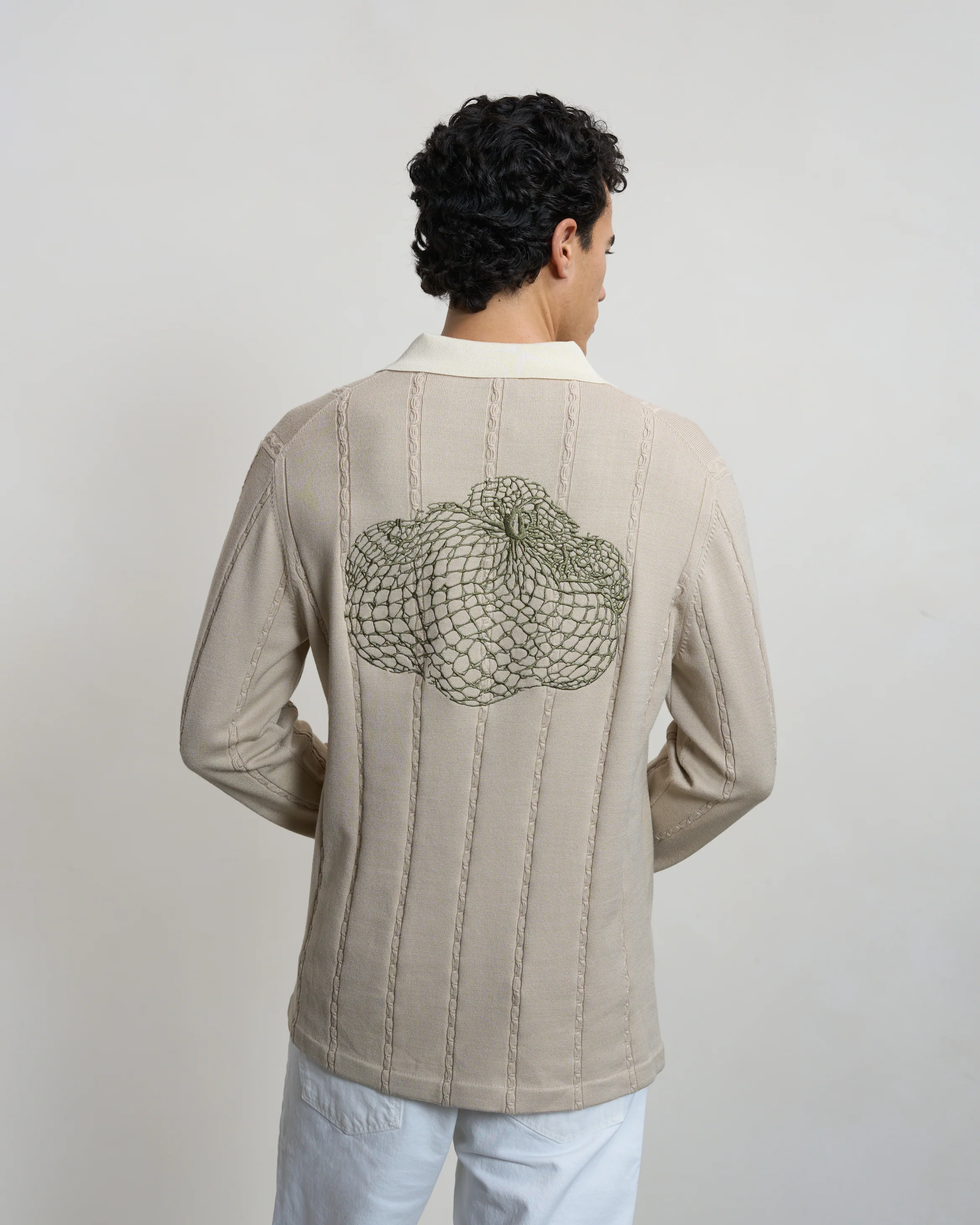 Knit Football Jersey Peyote - Image 5