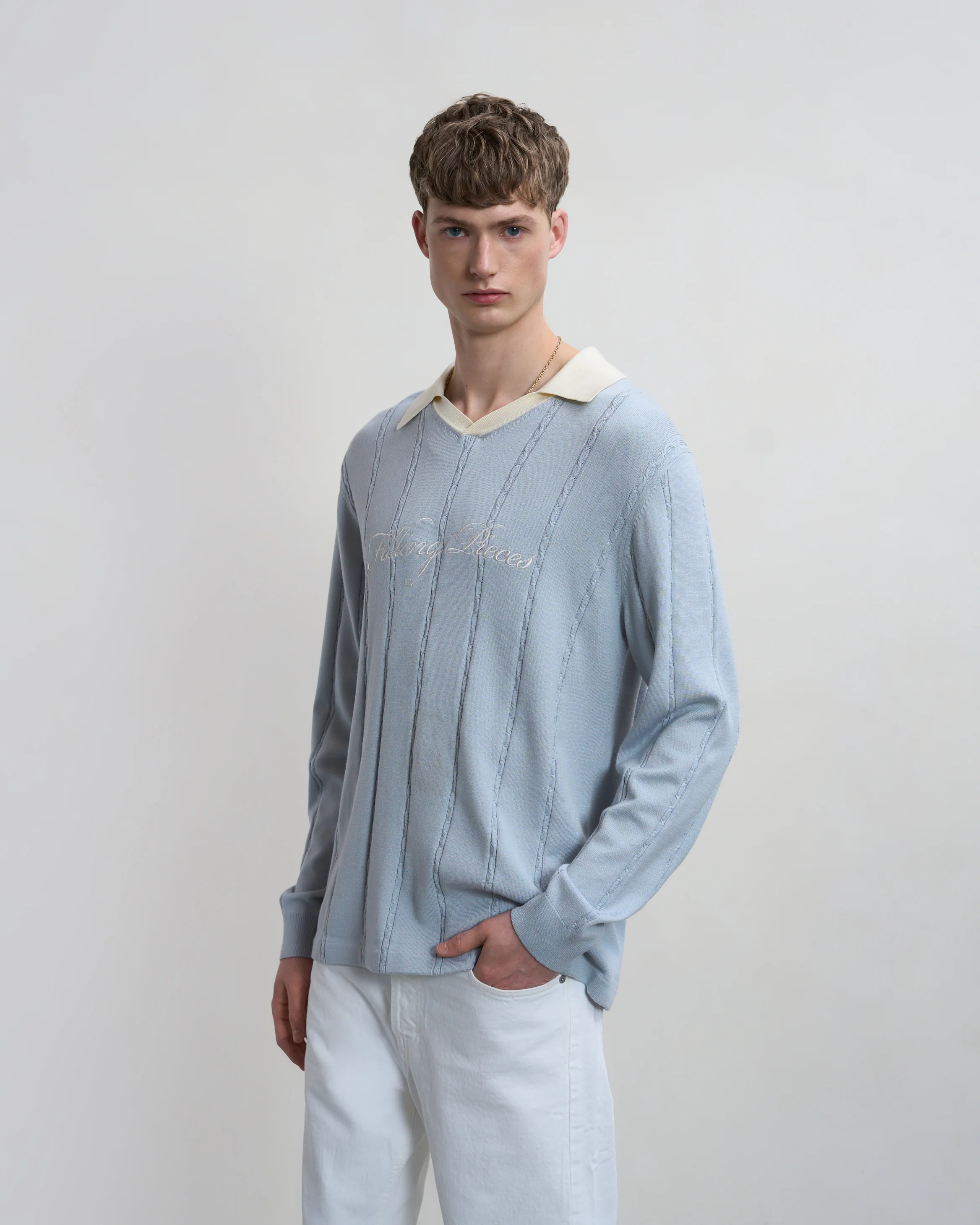 Knit Football Jersey Skyway - Image 4