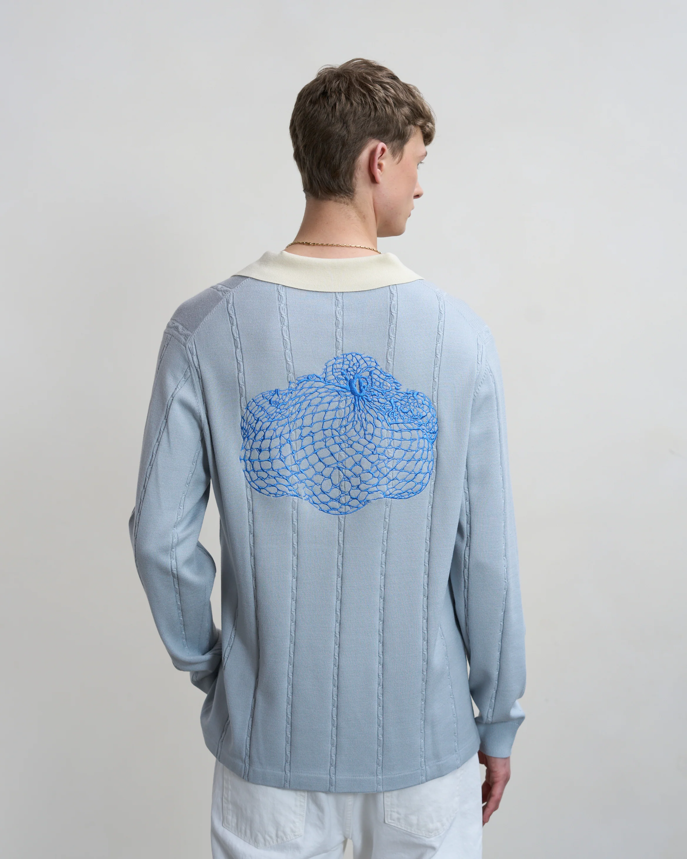 Knit Football Jersey Skyway - Image 6