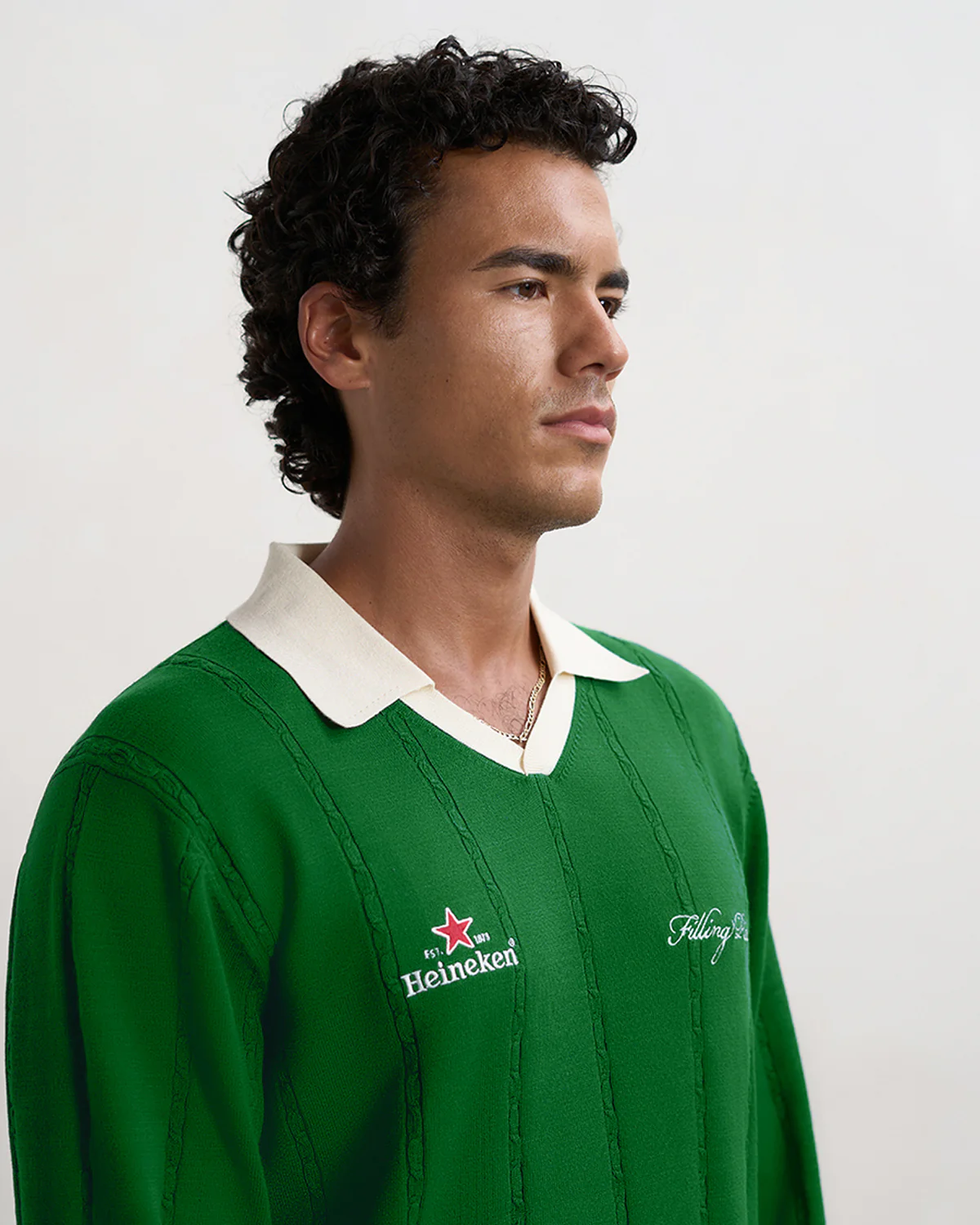 Knit Jersey Heineken Green - Image 3