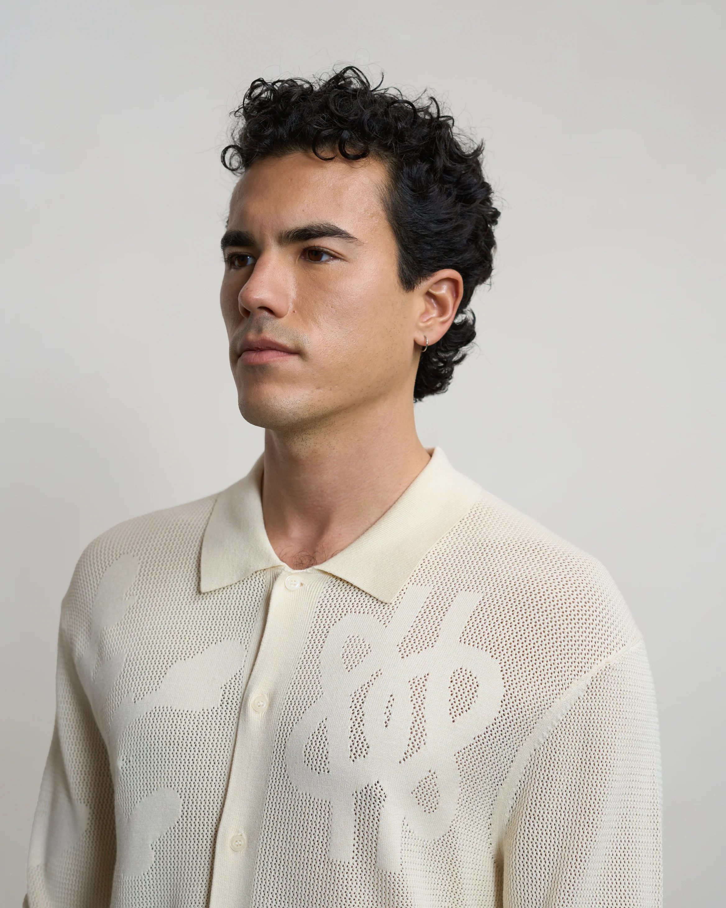 Knit Longsleeve Breaking Bread Antique White - Image 5