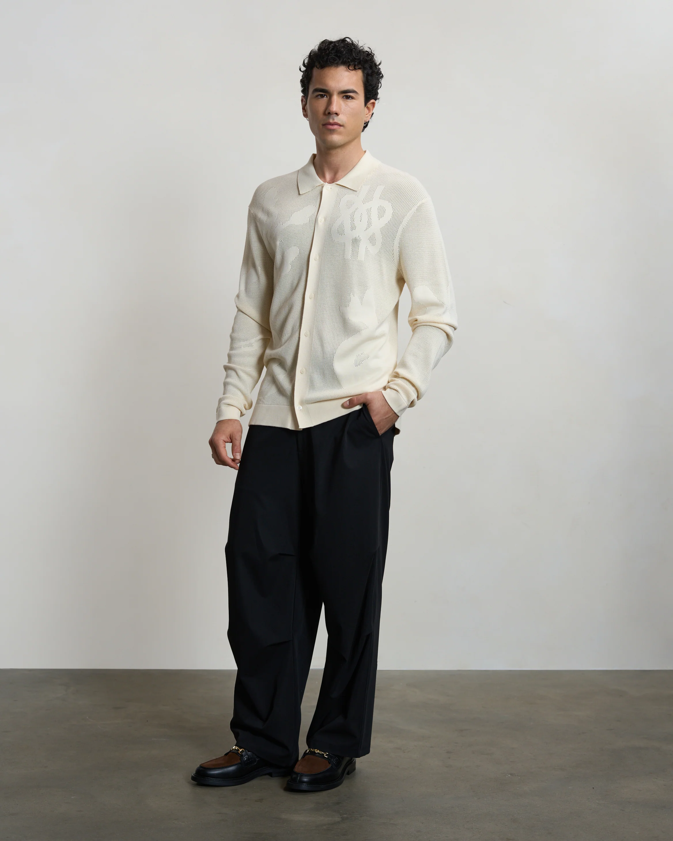 Knit Longsleeve Breaking Bread Antique White - Image 6