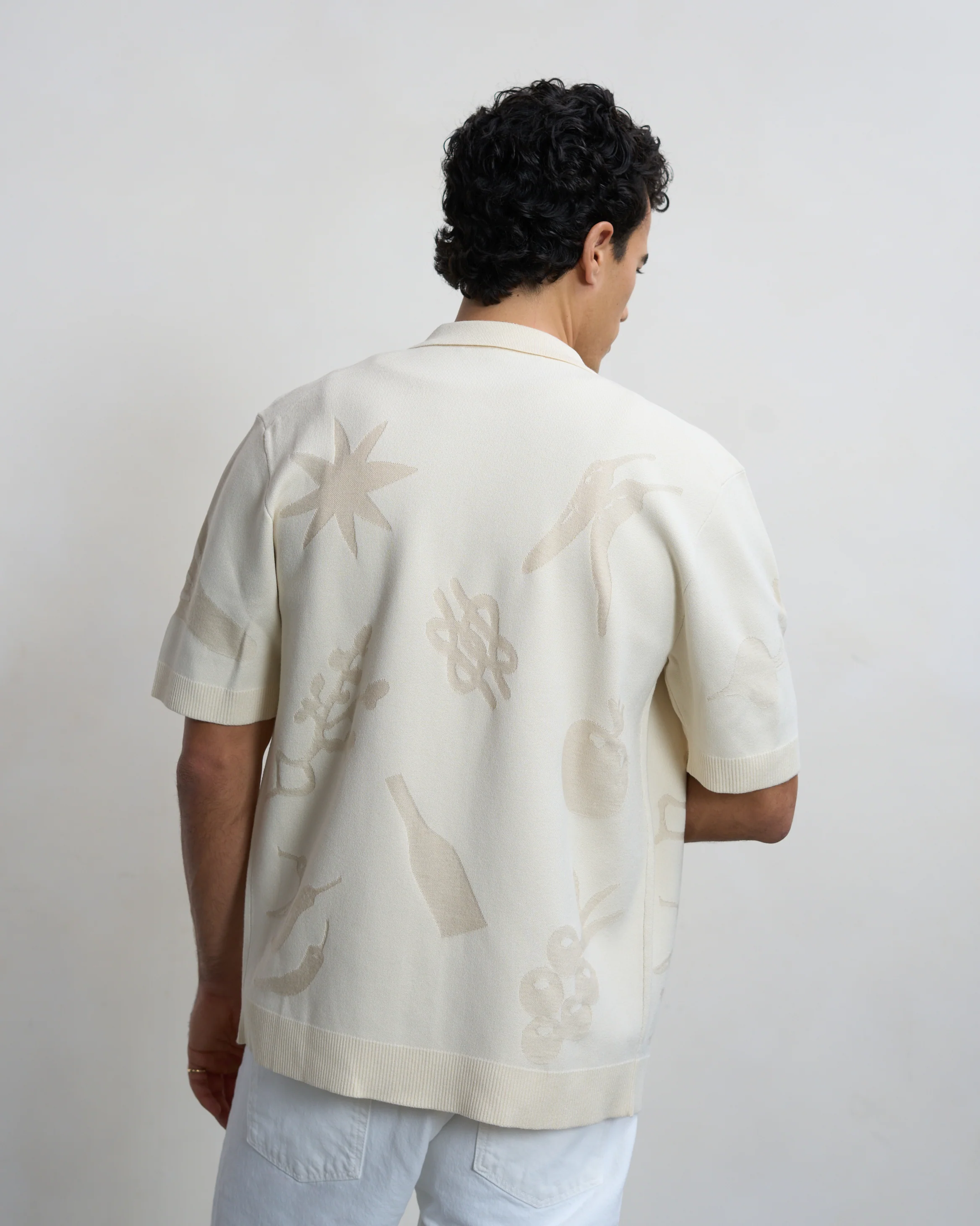 Knit Shirt Breaking Bread Antique White - Image 6