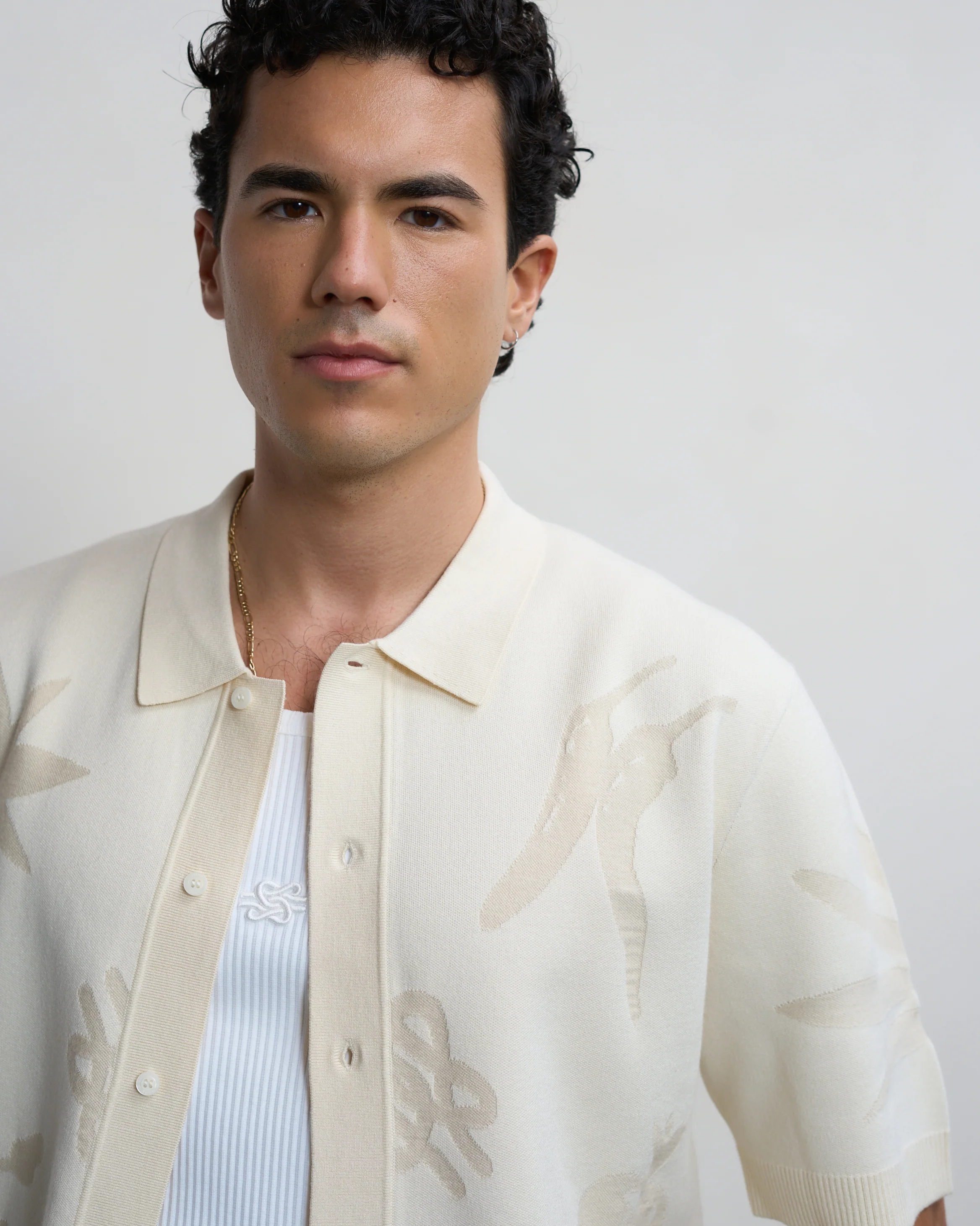 Knit Shirt Breaking Bread Antique White - Image 7