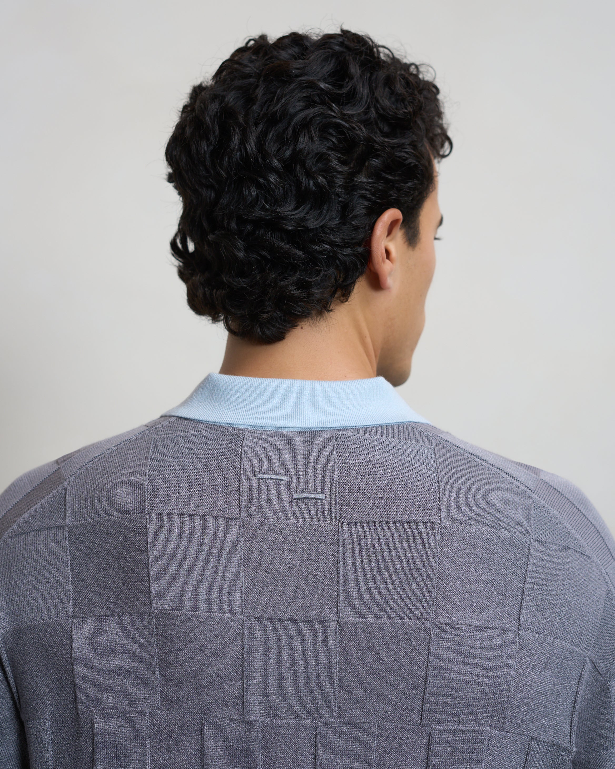 Knit Shirt Rugby Grey - Image 7