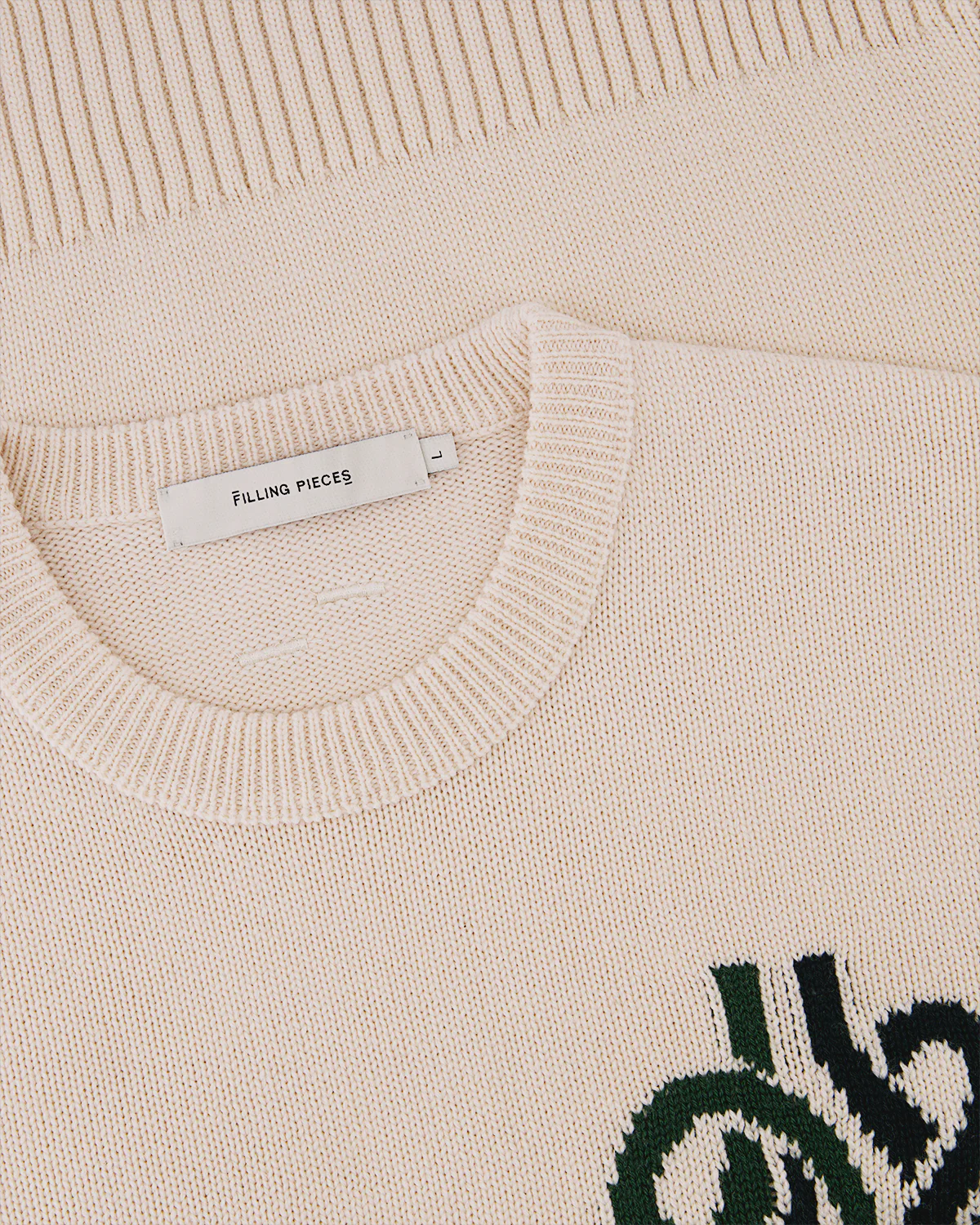 Knit Sweater Knot Antique White - Image 4