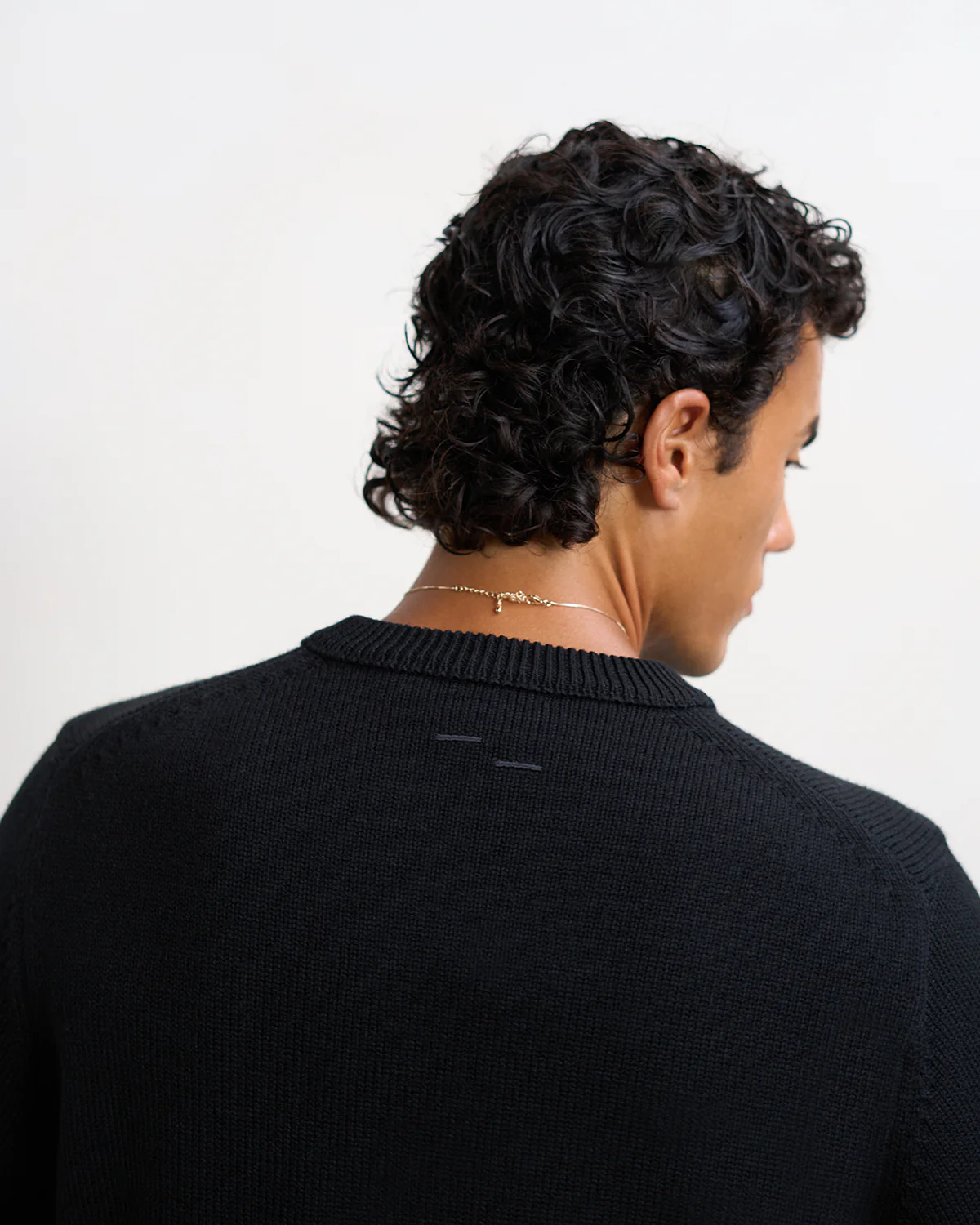 Knit Sweater Knot Black - Image 5