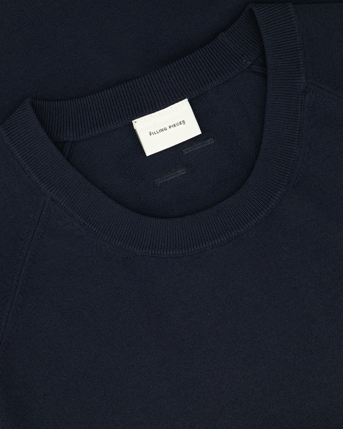 Knit T-shirt Raglan Navy - Image 3