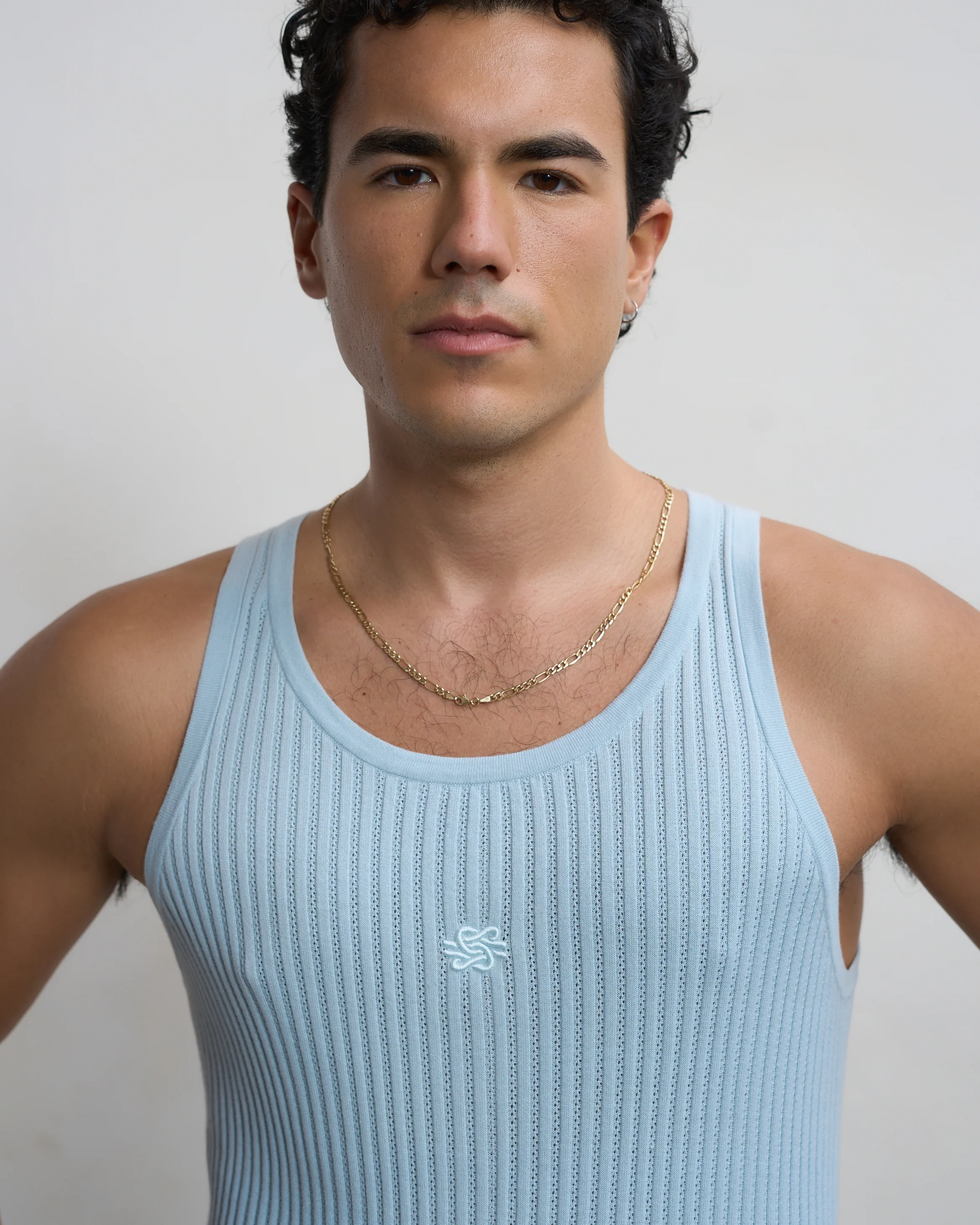 Knit Tank Top Skyway - Image 6