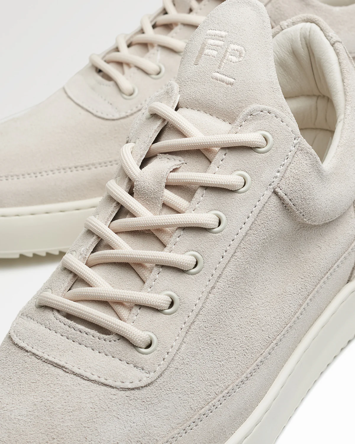 Low Top Suede Organic Off White - Image 3