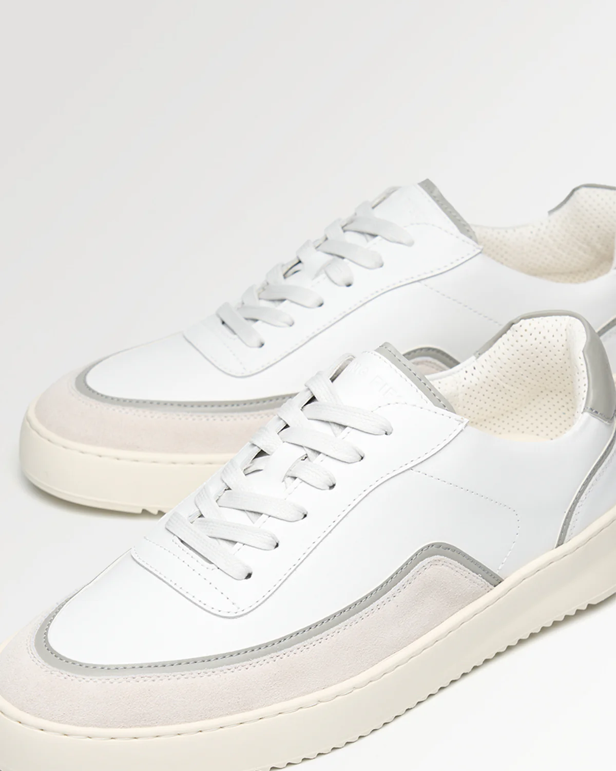 Mondo Stack Nappa White / Grey - Image 3
