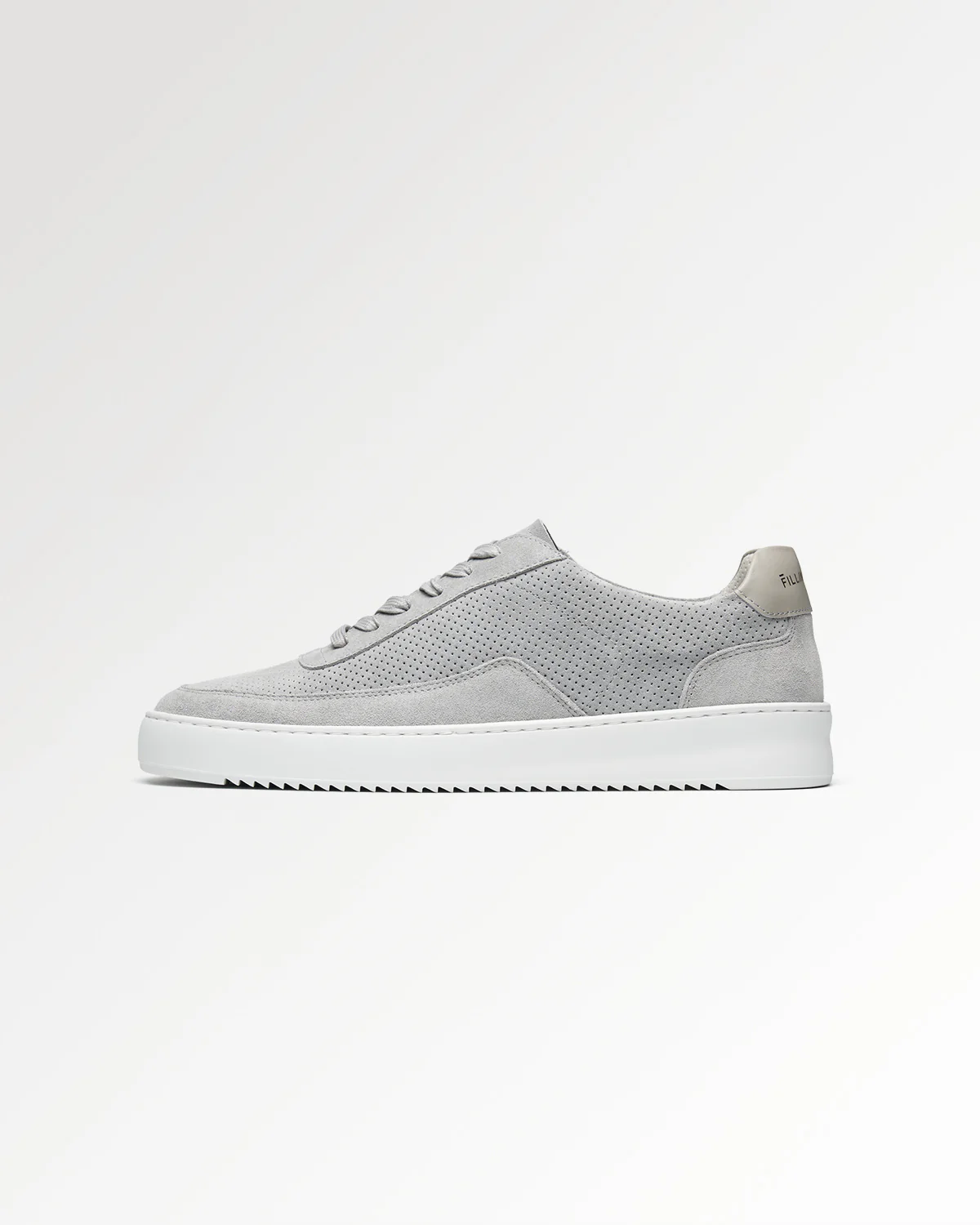 Mondo Suede Perforated Grey