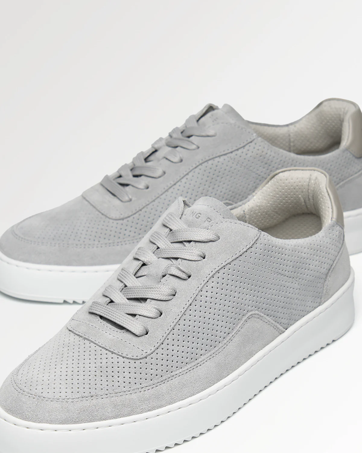 Mondo Suede Perforated Grey - Image 3