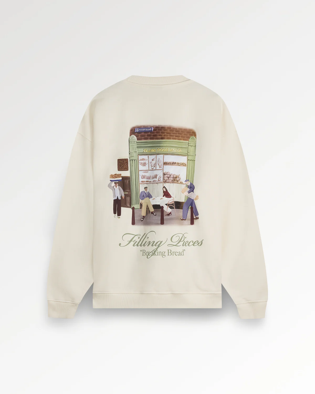 Sweatshirt Bakery Antique White