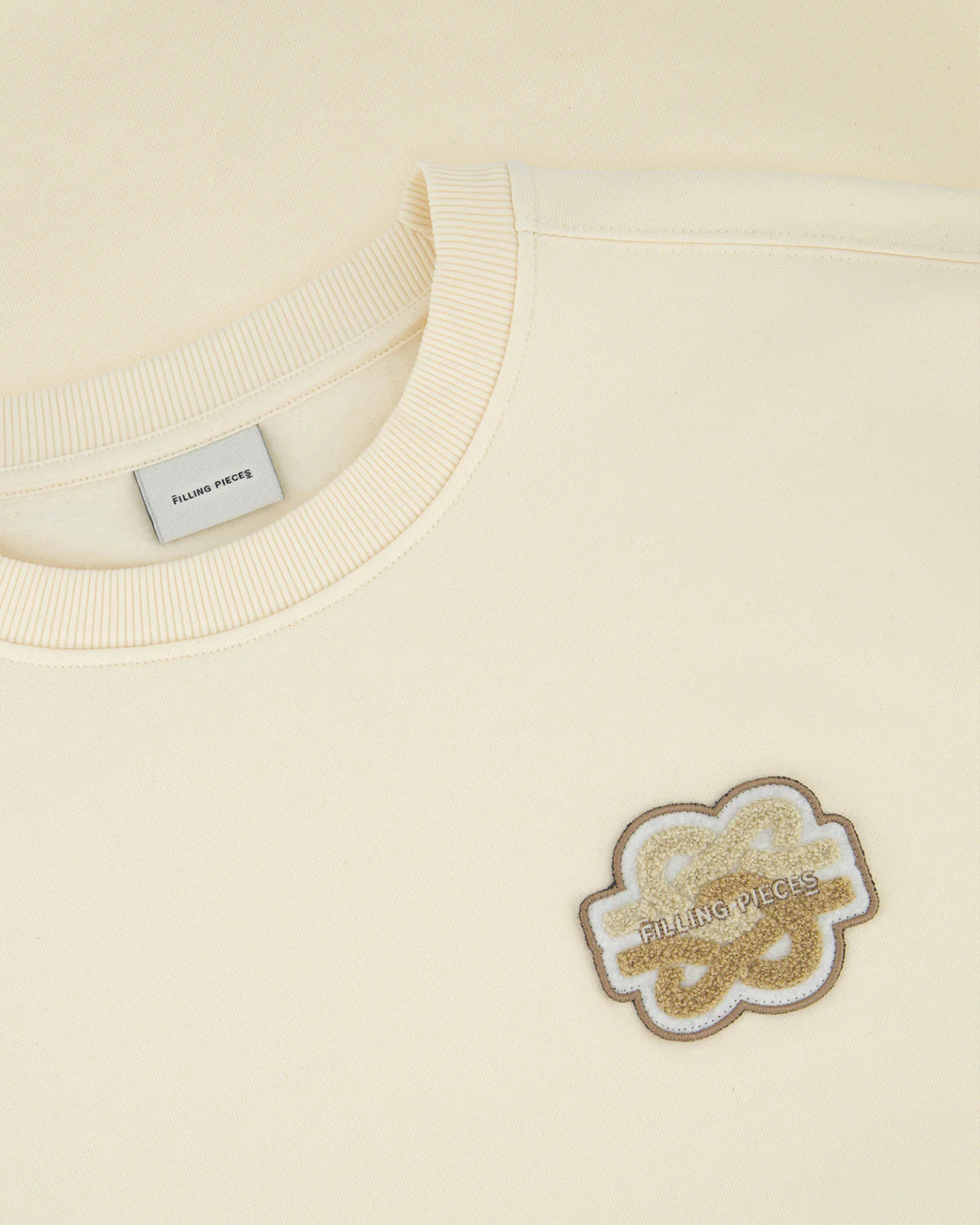 Sweatshirt Gowtu Tonal Antique White - Image 4