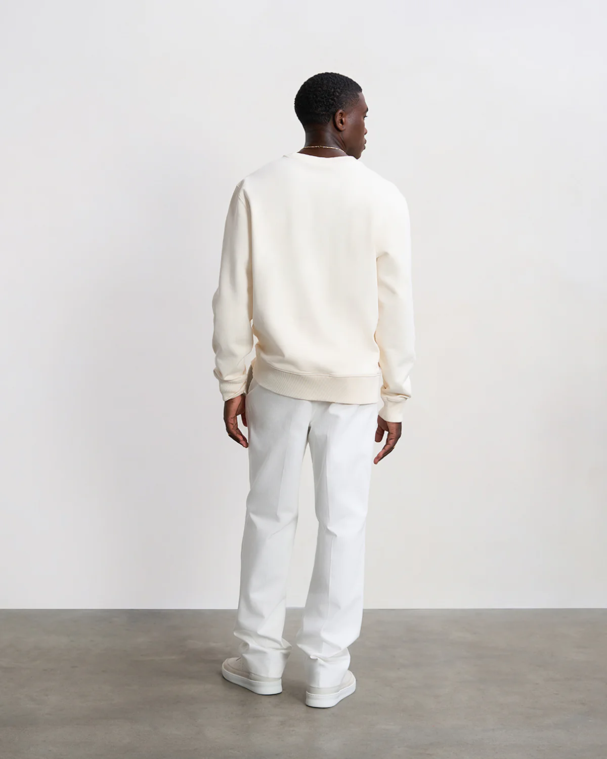 Sweatshirt Gowtu Tonal Antique White - Image 5