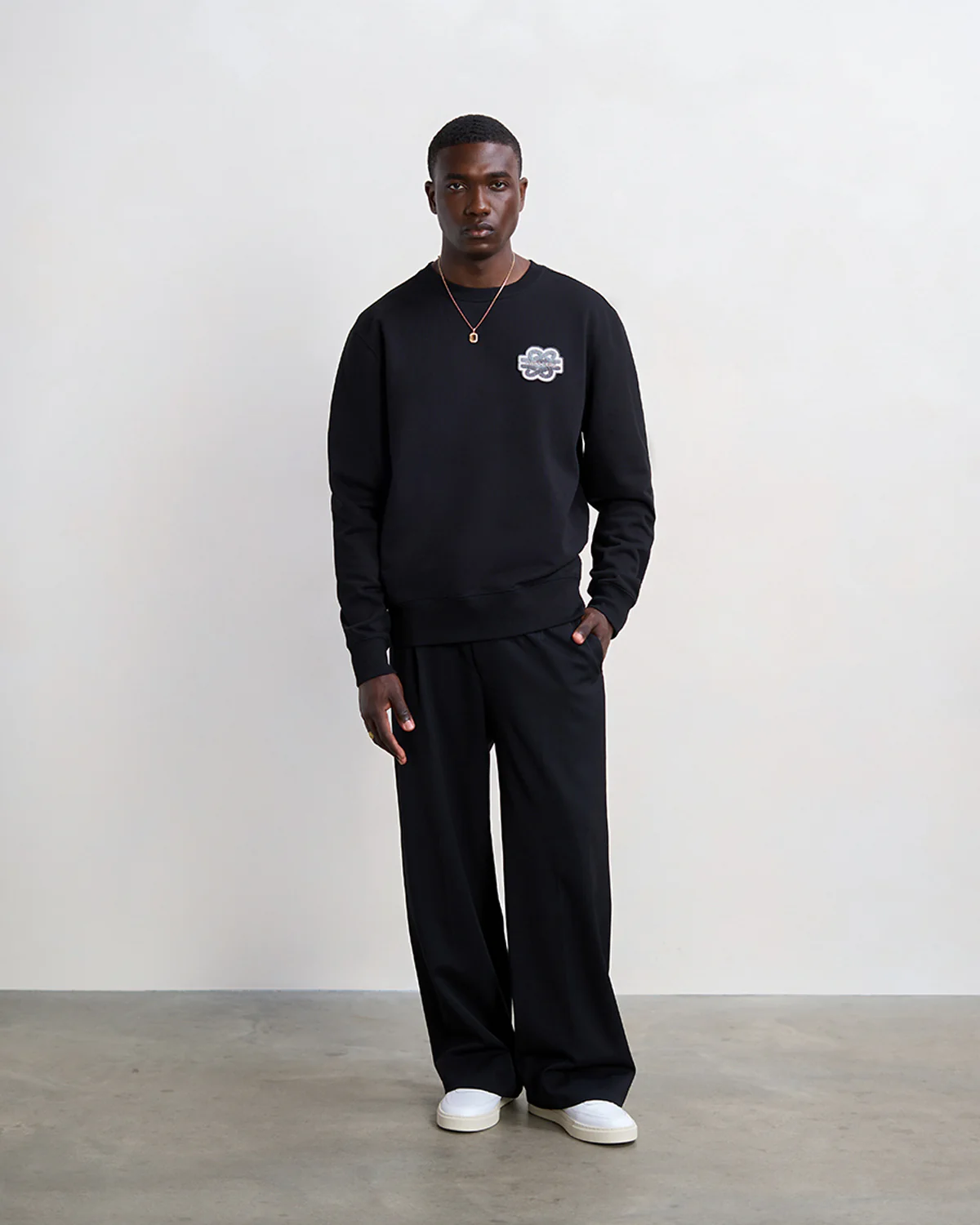 Sweatshirt Gowtu Tonal Black - Image 5
