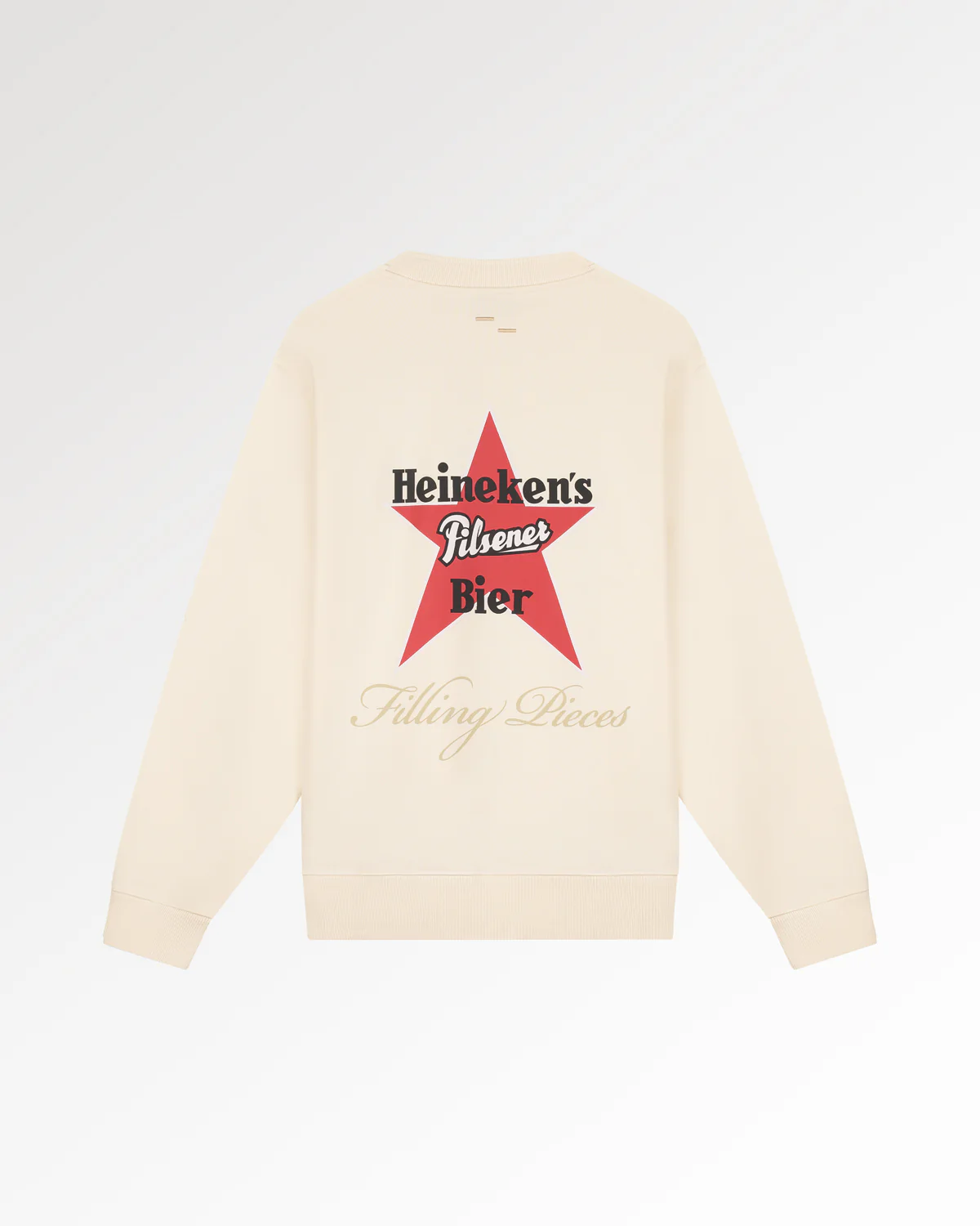 Sweatshirt Heineken Vintage Logo Antique White