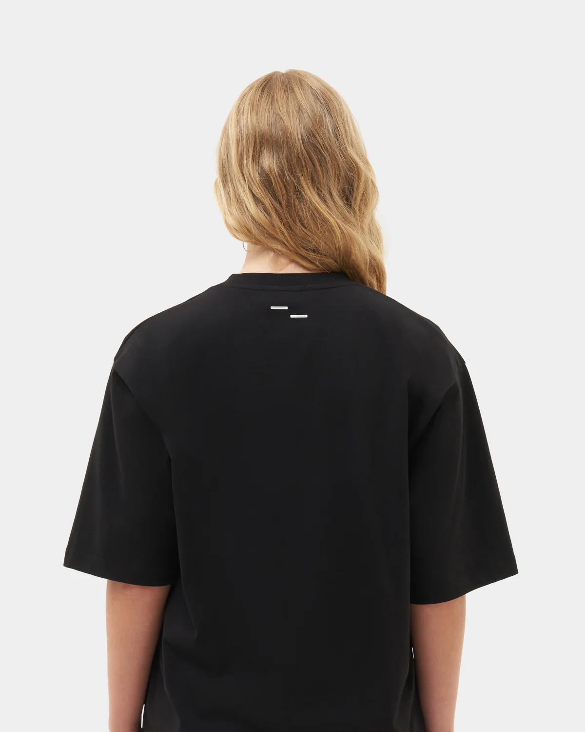 T-Shirt Boxy Black - Image 8