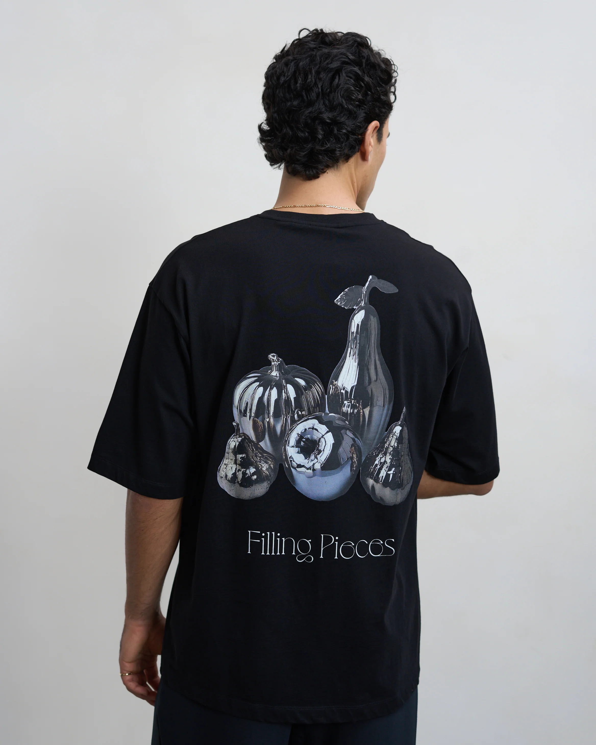 T-shirt Boxy Chrome Fruit Black - Image 7