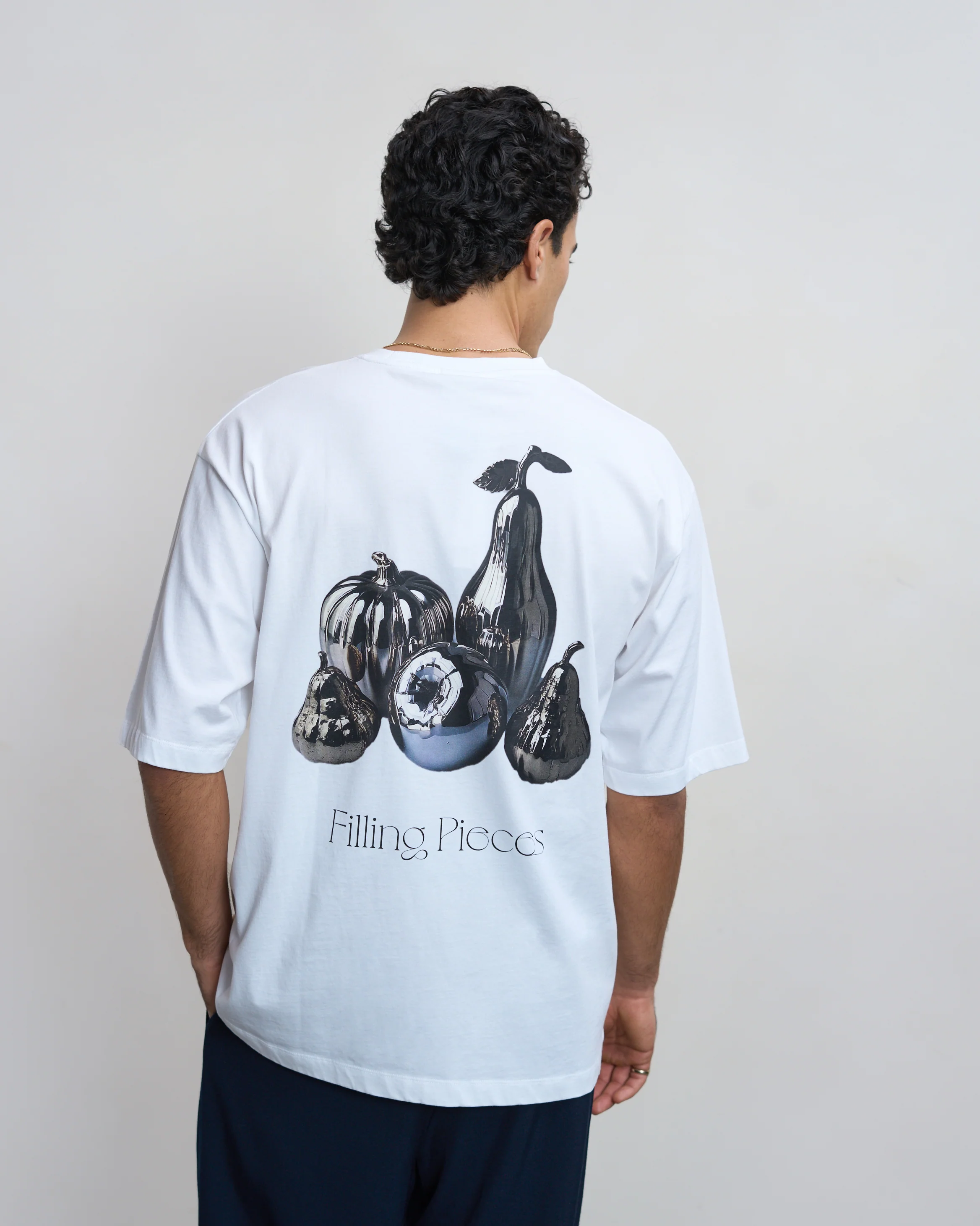 T-shirt Boxy Chrome Fruit White - Image 6