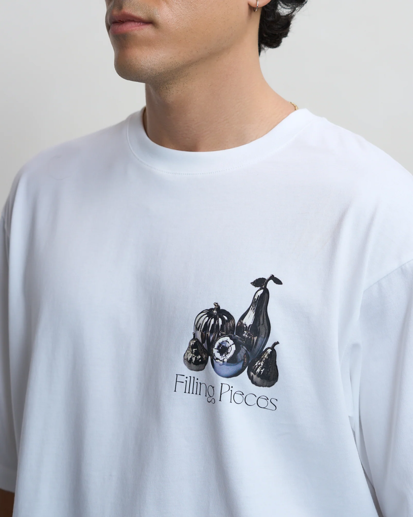 T-shirt Boxy Chrome Fruit White - Image 8
