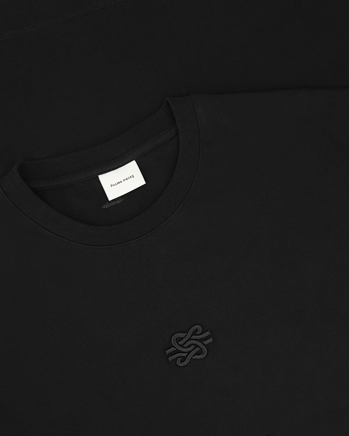 T-shirt Boxy Embroidered Black - Image 5