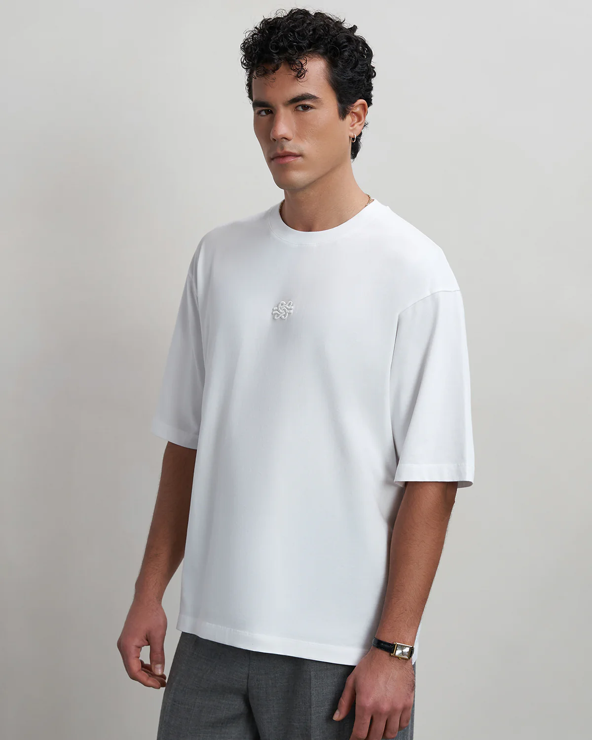 T-shirt Boxy Embroidered White - Image 8