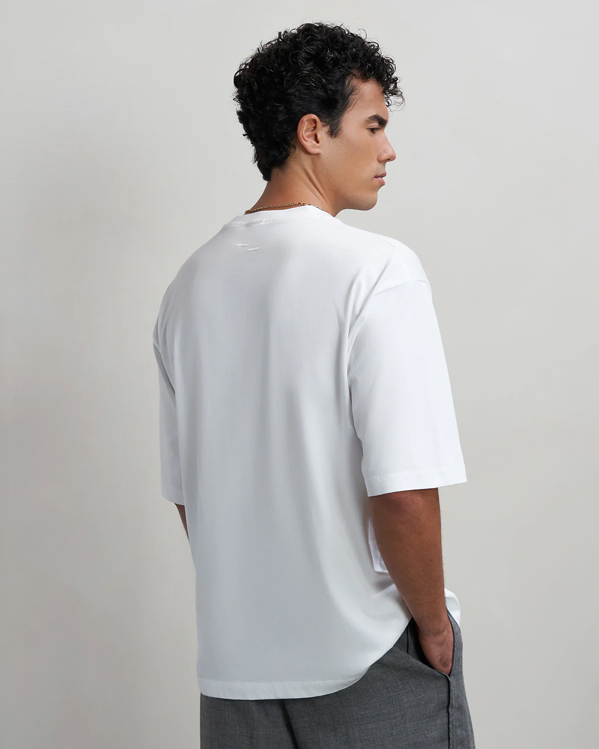 T-shirt Boxy Embroidered White - Image 9