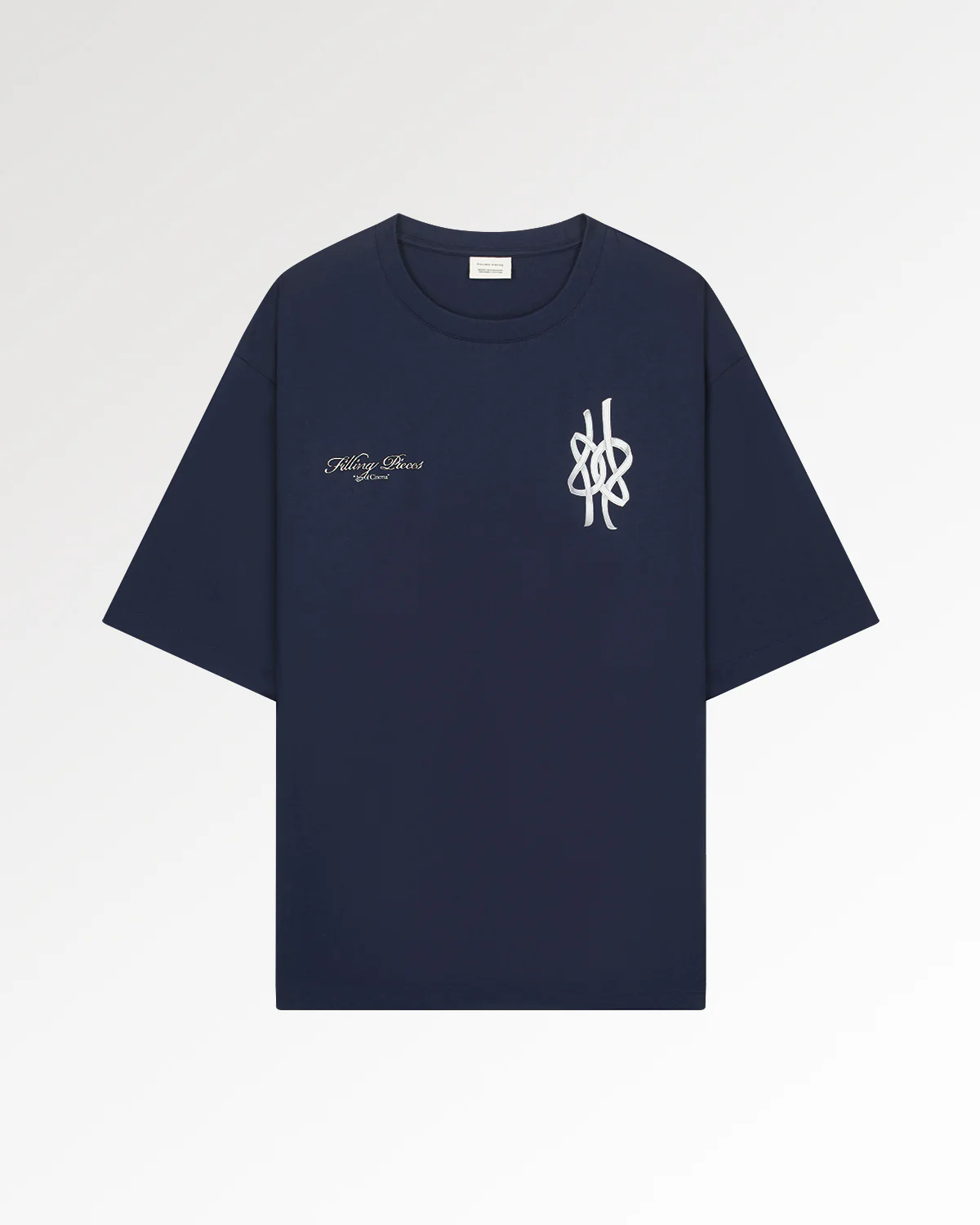 T-Shirt Boxy Film Strip Maritime Blue