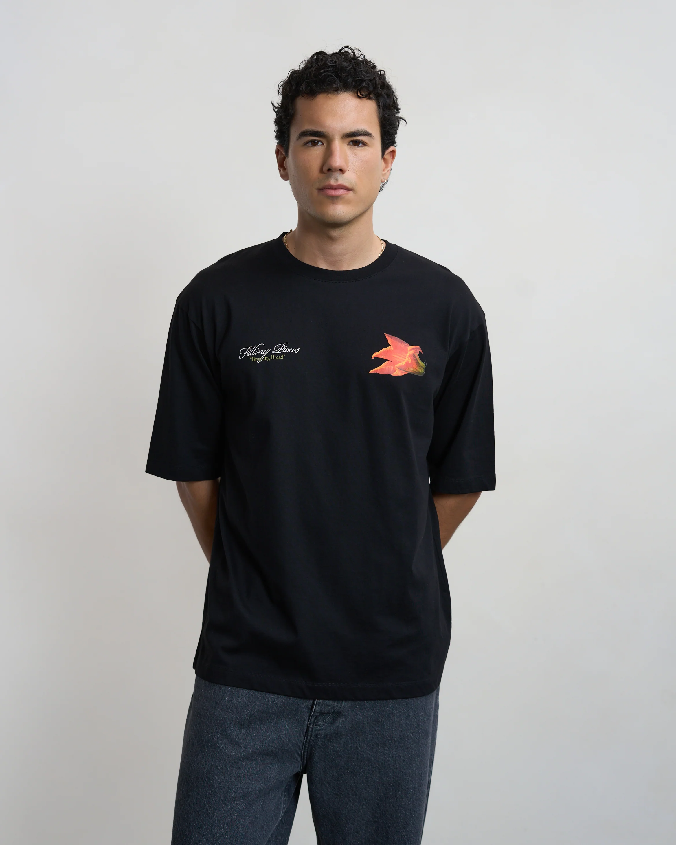 T-shirt Boxy Zucchini Black - Image 6