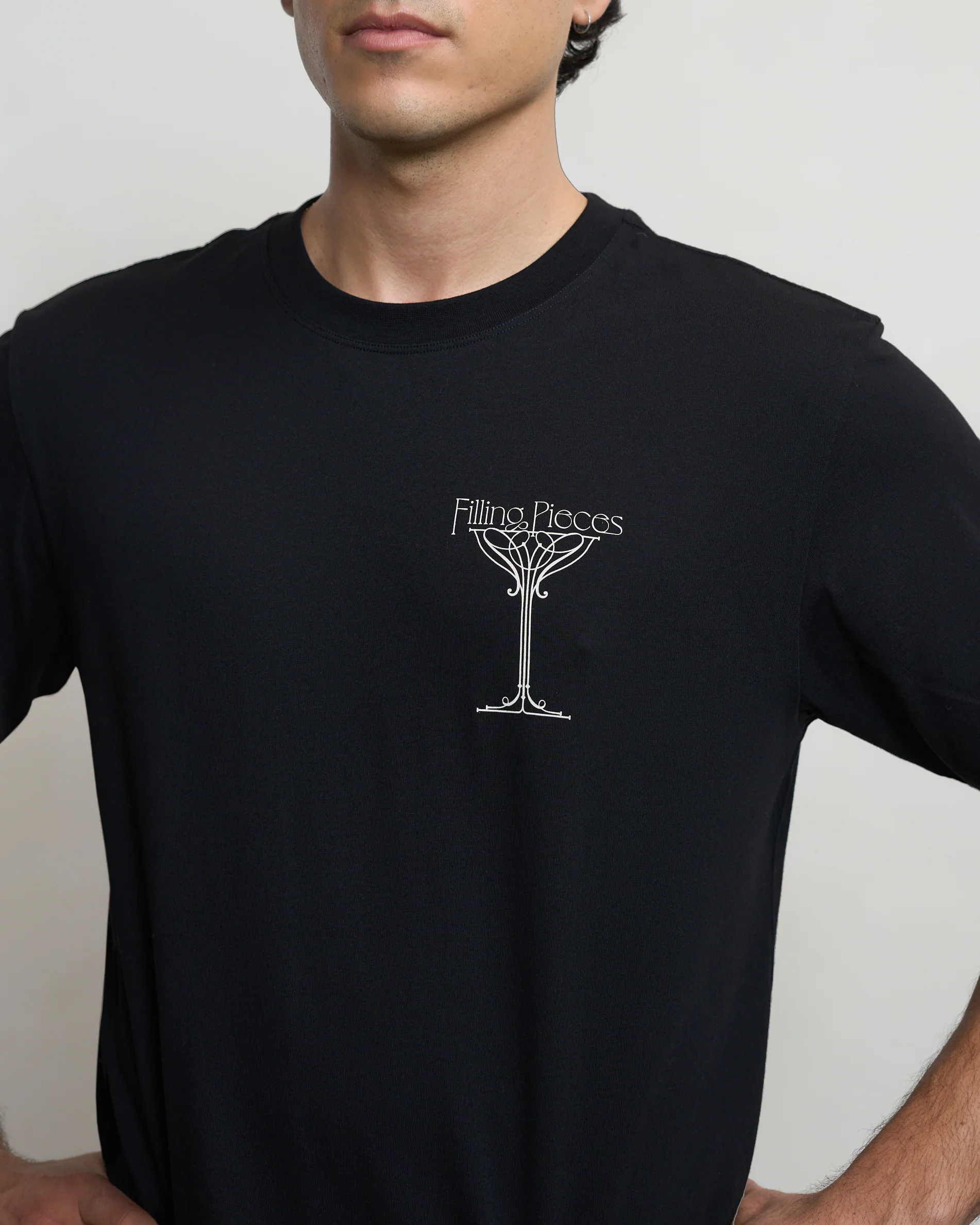 T-shirt Champagne Black - Image 5