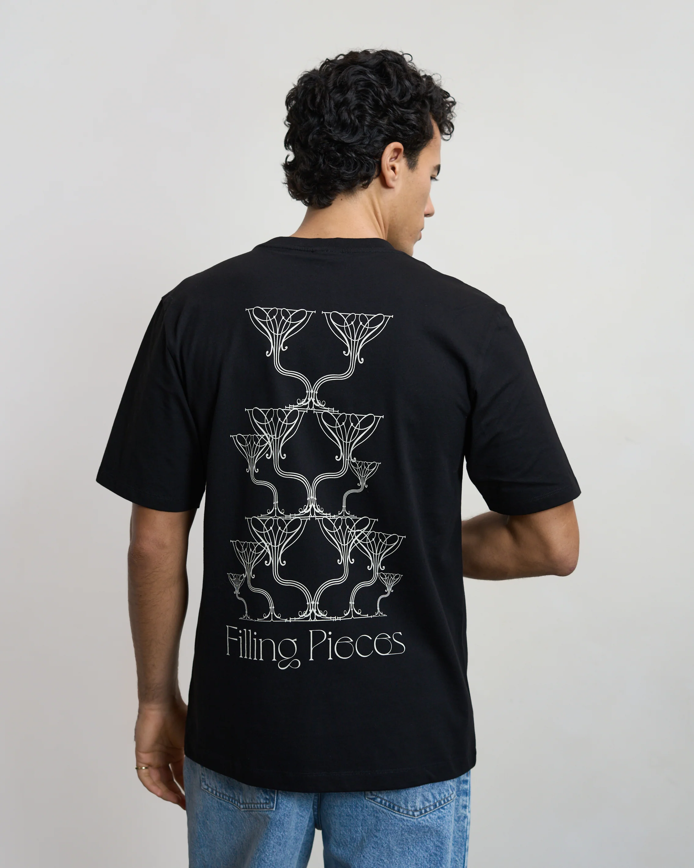 T-shirt Champagne Black - Image 6