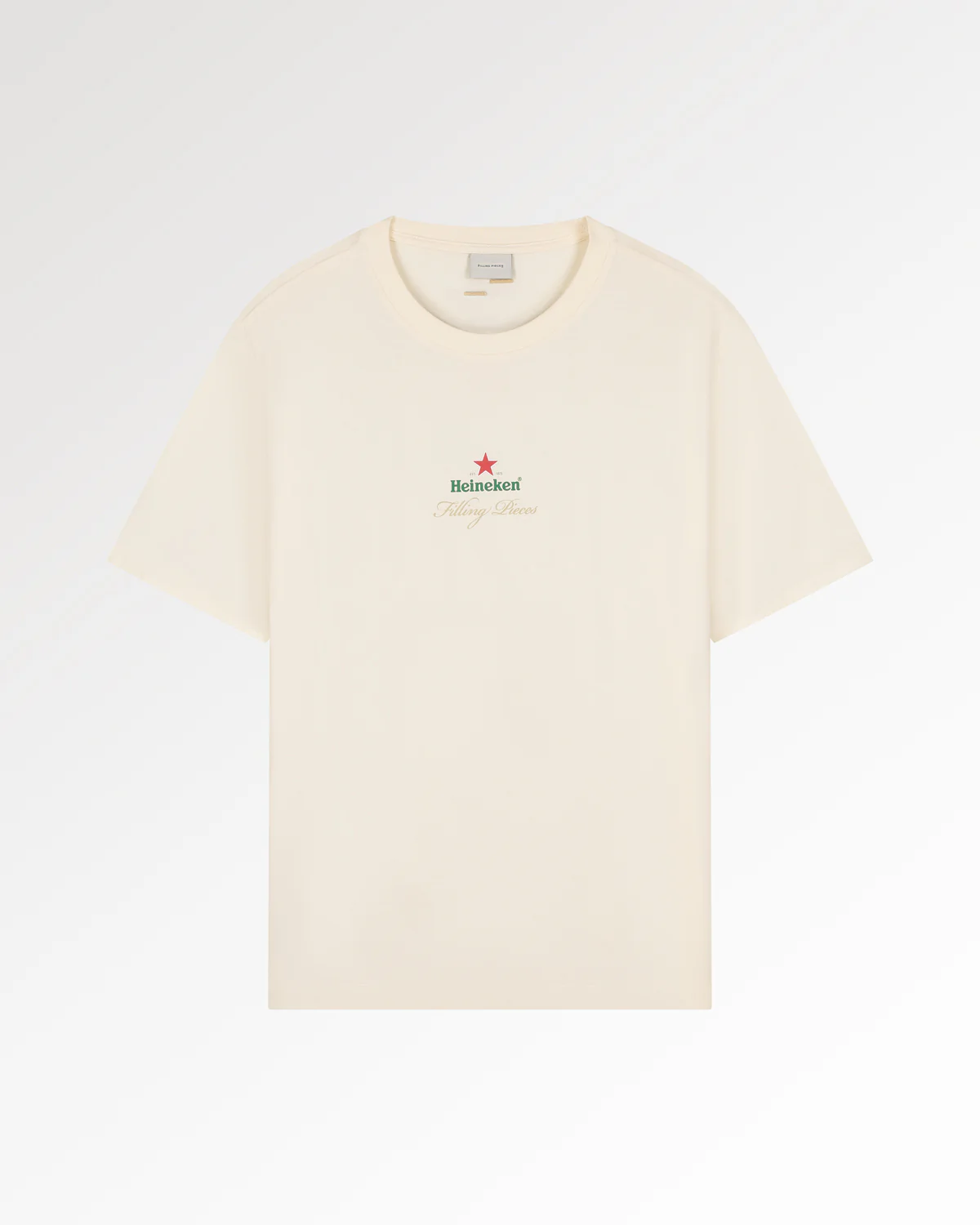 T-shirt Heineken Logo Antique White - Image 2