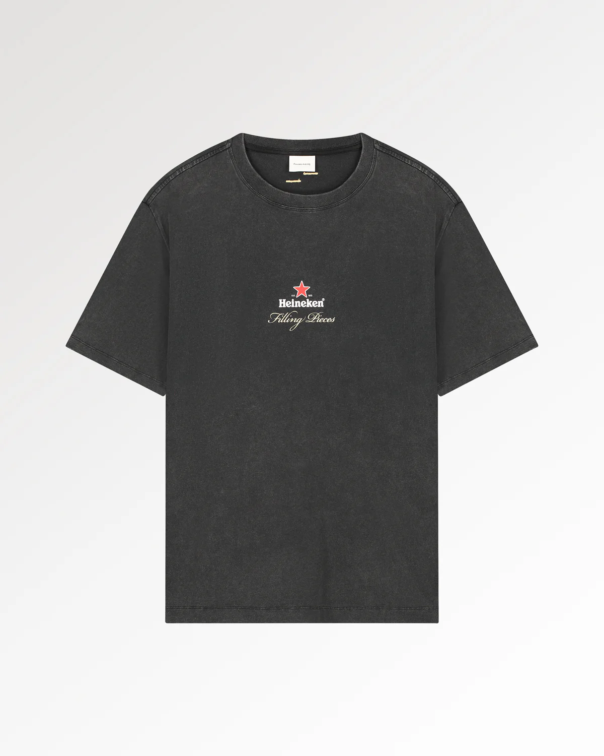 T-shirt Heineken Logo Vintage Black - Image 2