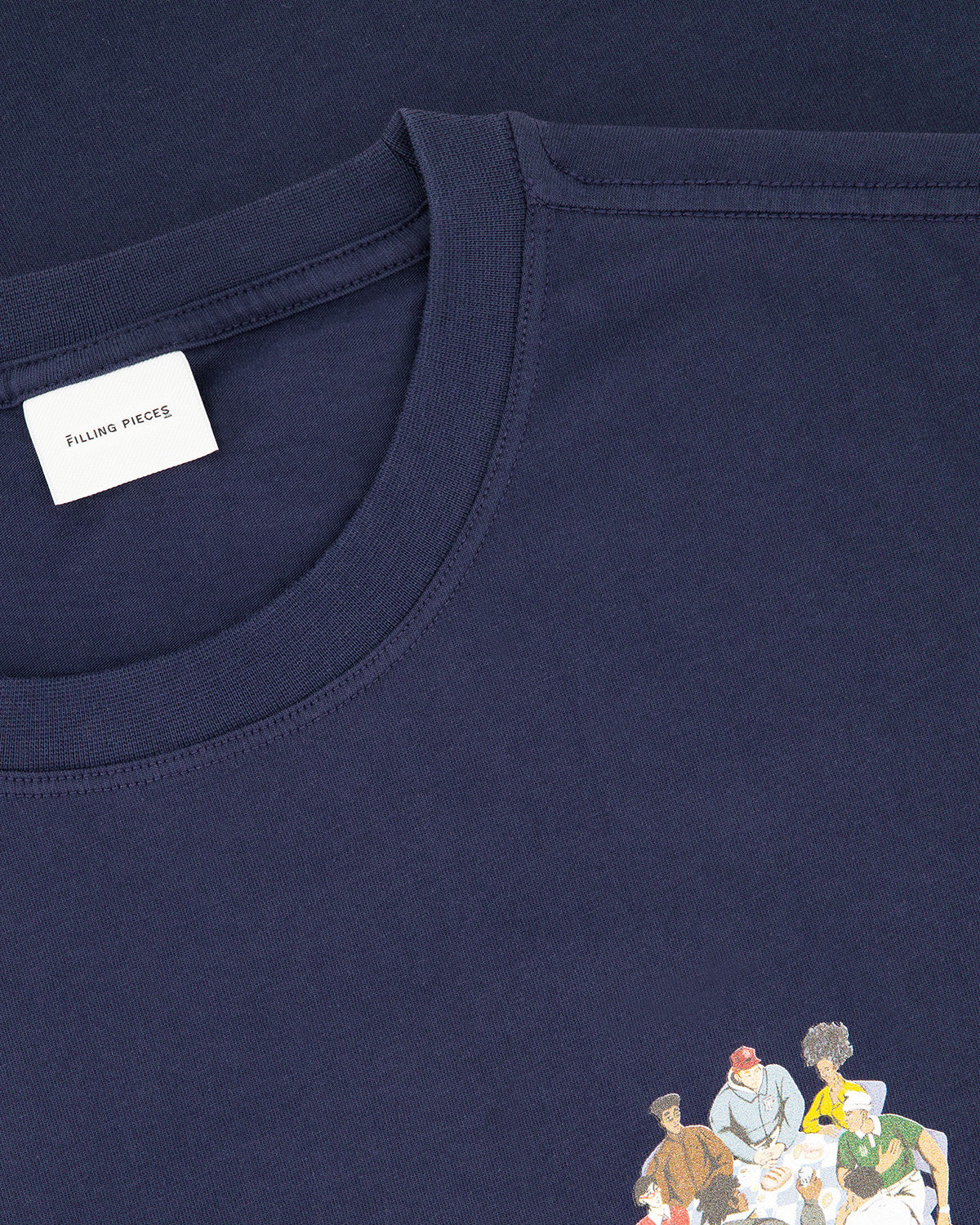 T-shirt Supper Maritime Blue - Image 3
