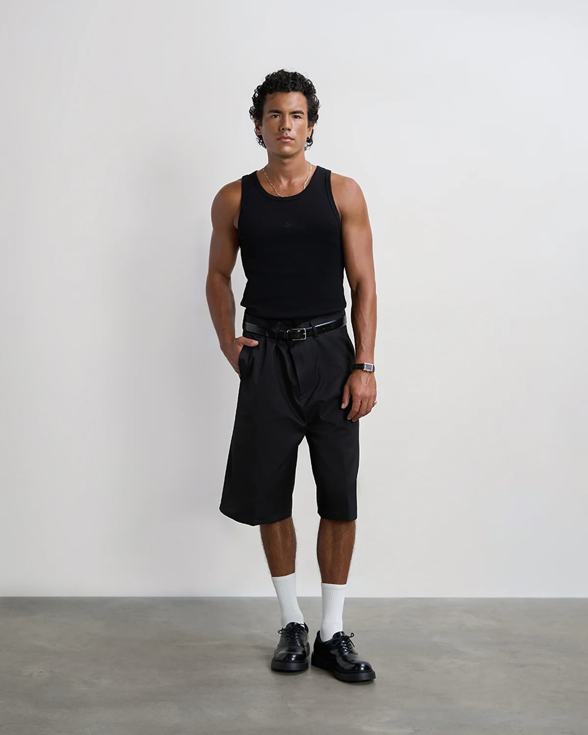 Tank Top Knot Black - Image 6