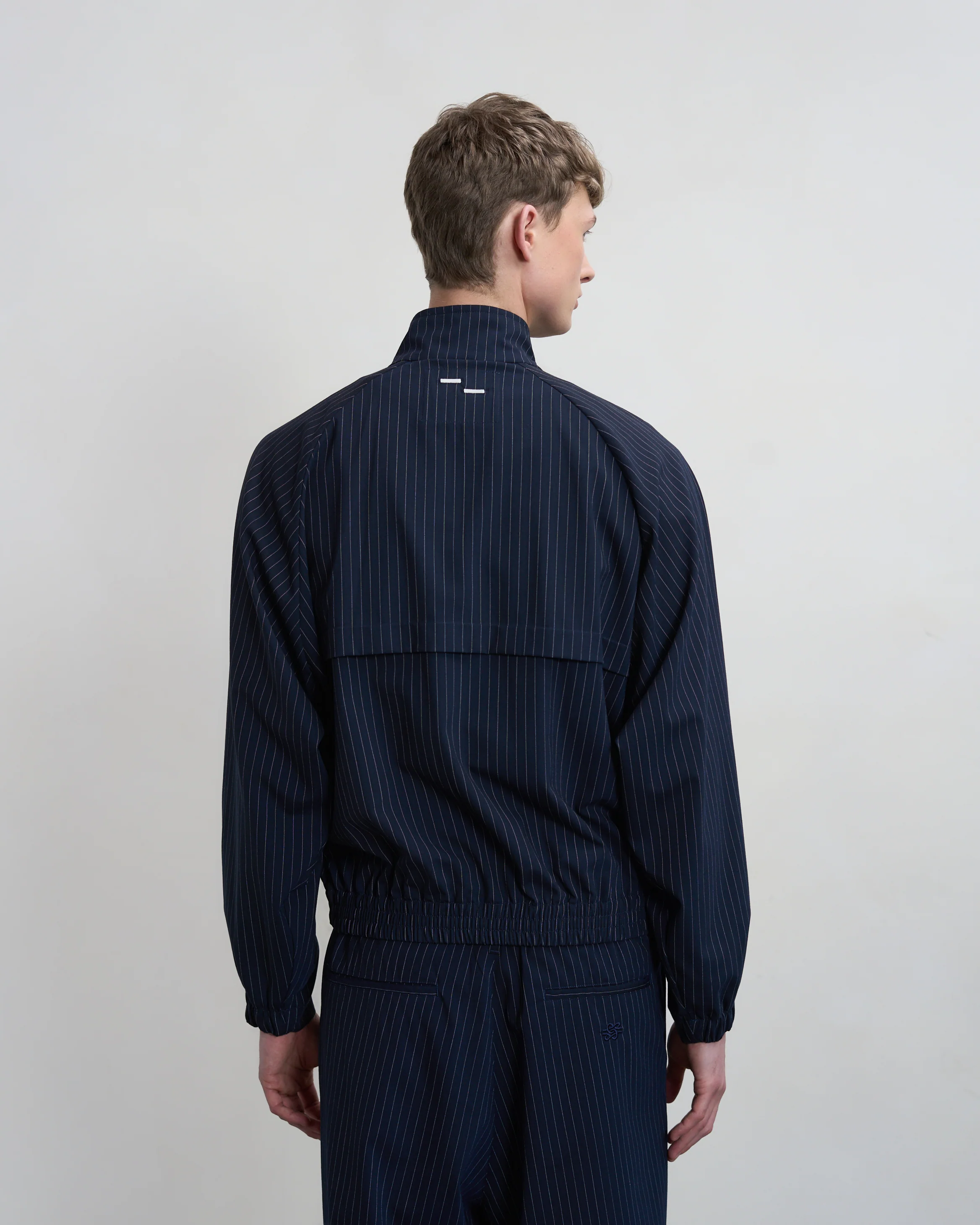 Track Jacket Pinstripe Blue - Image 5