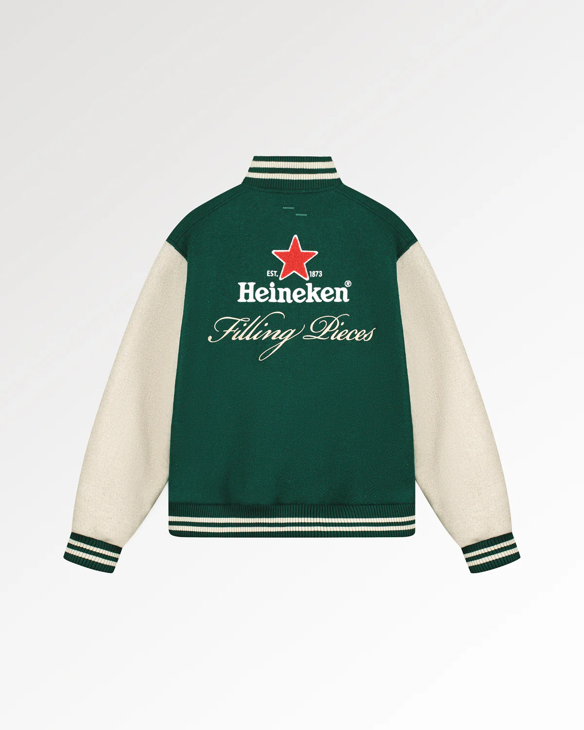 Varsity Heineken Logo Green / Off White - Image 2